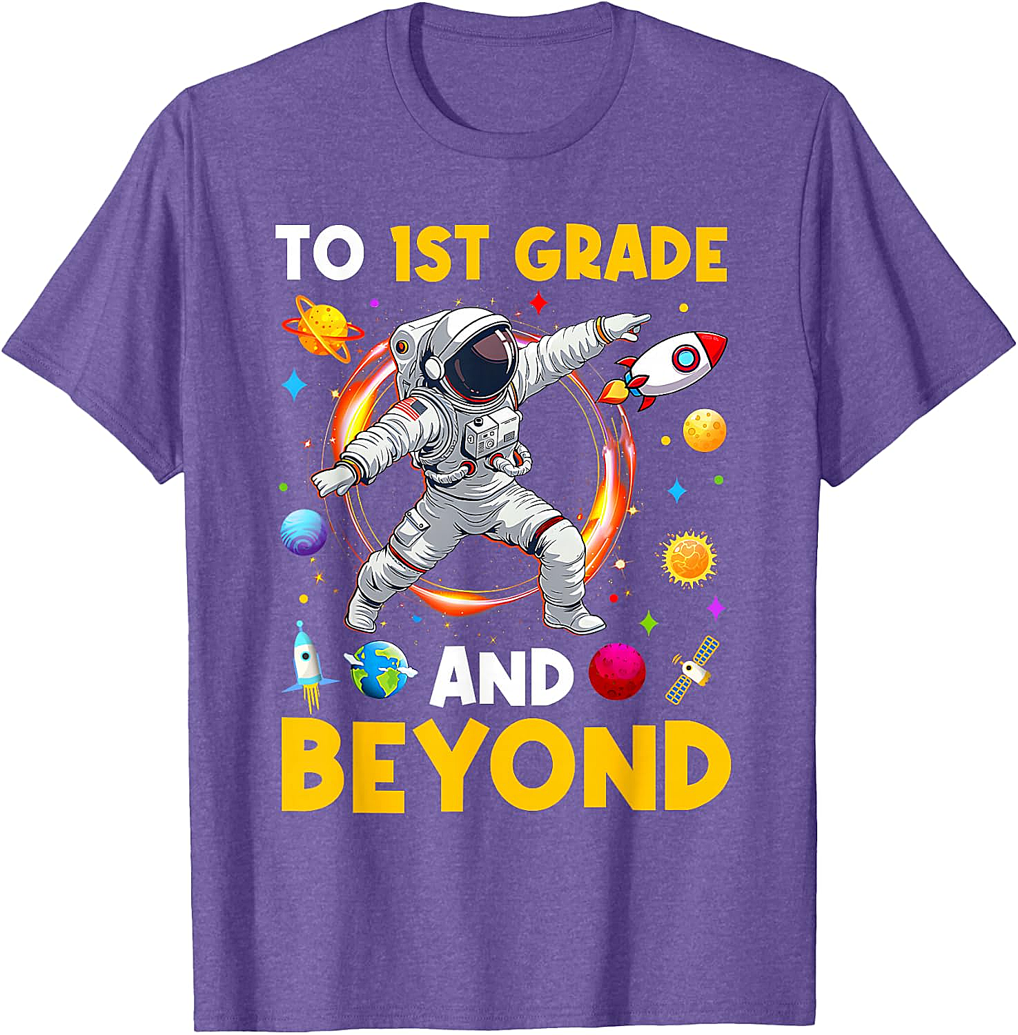  First Grade Astronaut T-Shirt Back to School Tee