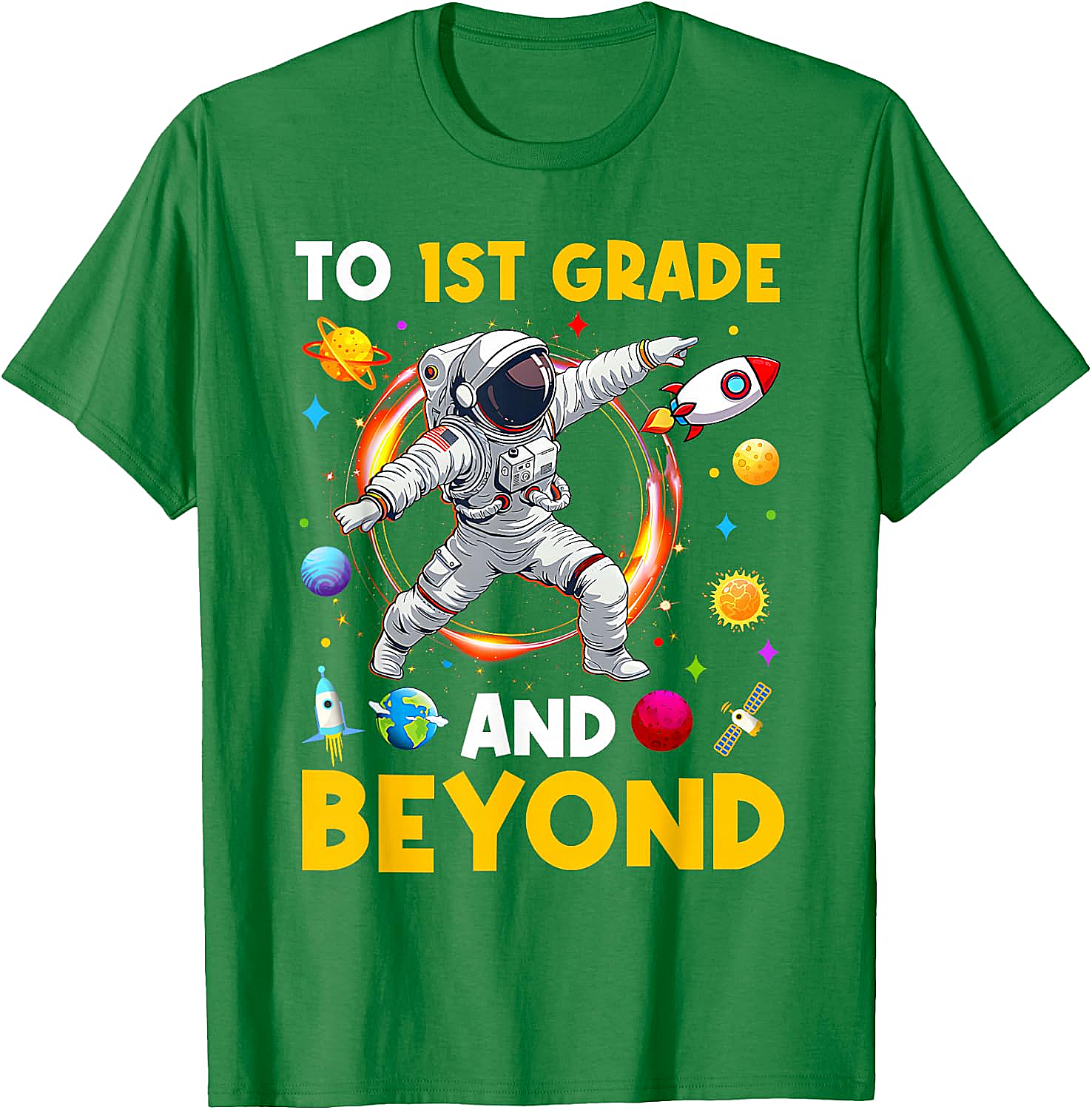  First Grade Astronaut T-Shirt Back to School Tee