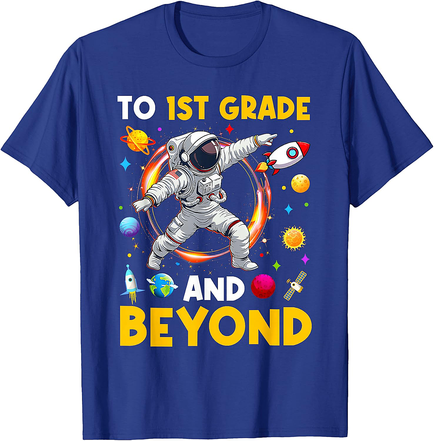  First Grade Astronaut T-Shirt Back to School Tee