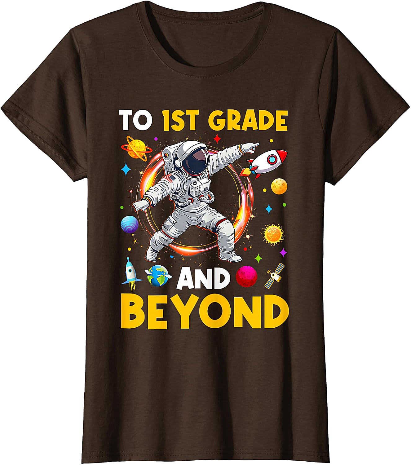  First Grade Astronaut T-Shirt Back to School Tee