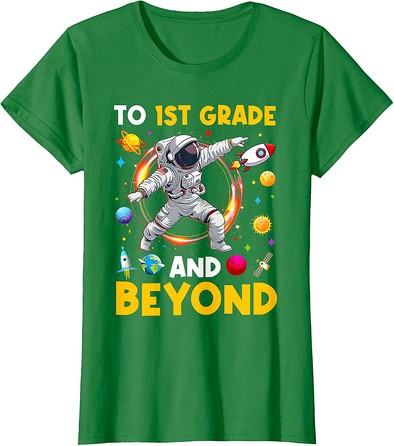  First Grade Astronaut T-Shirt Back to School Tee