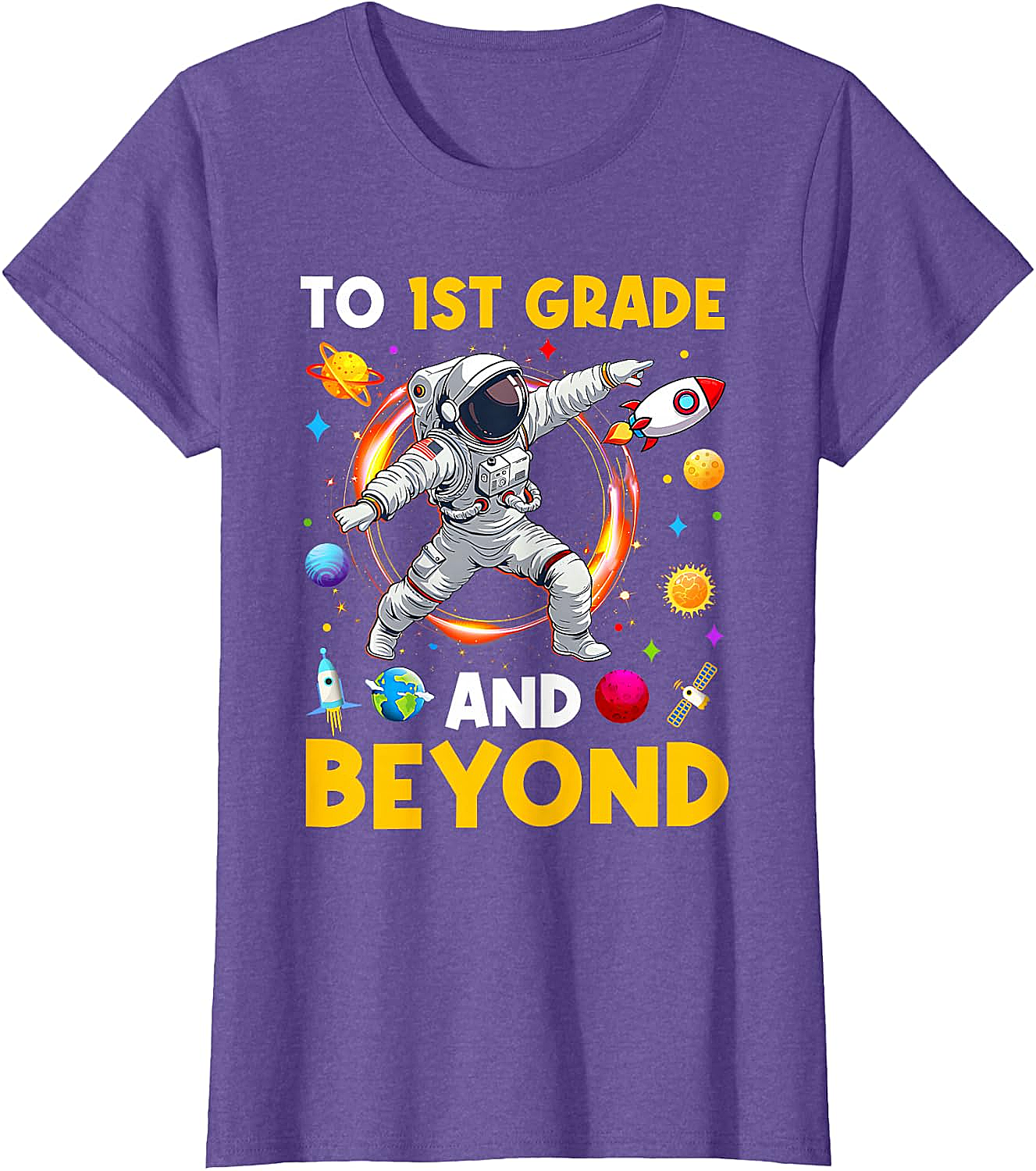  First Grade Astronaut T-Shirt Back to School Tee