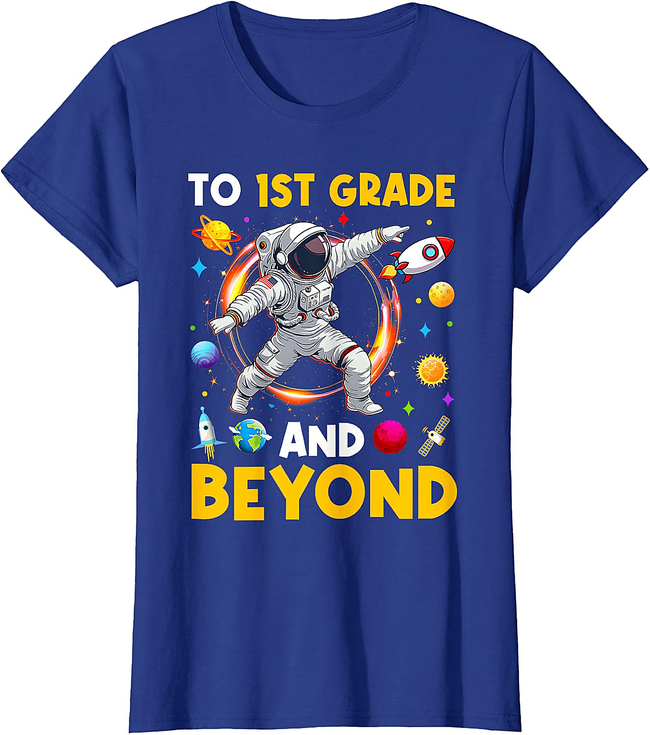  First Grade Astronaut T-Shirt Back to School Tee