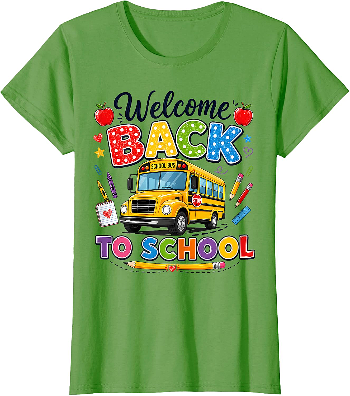  Welcome Back to School Bus Driver Tee First Day Shirt