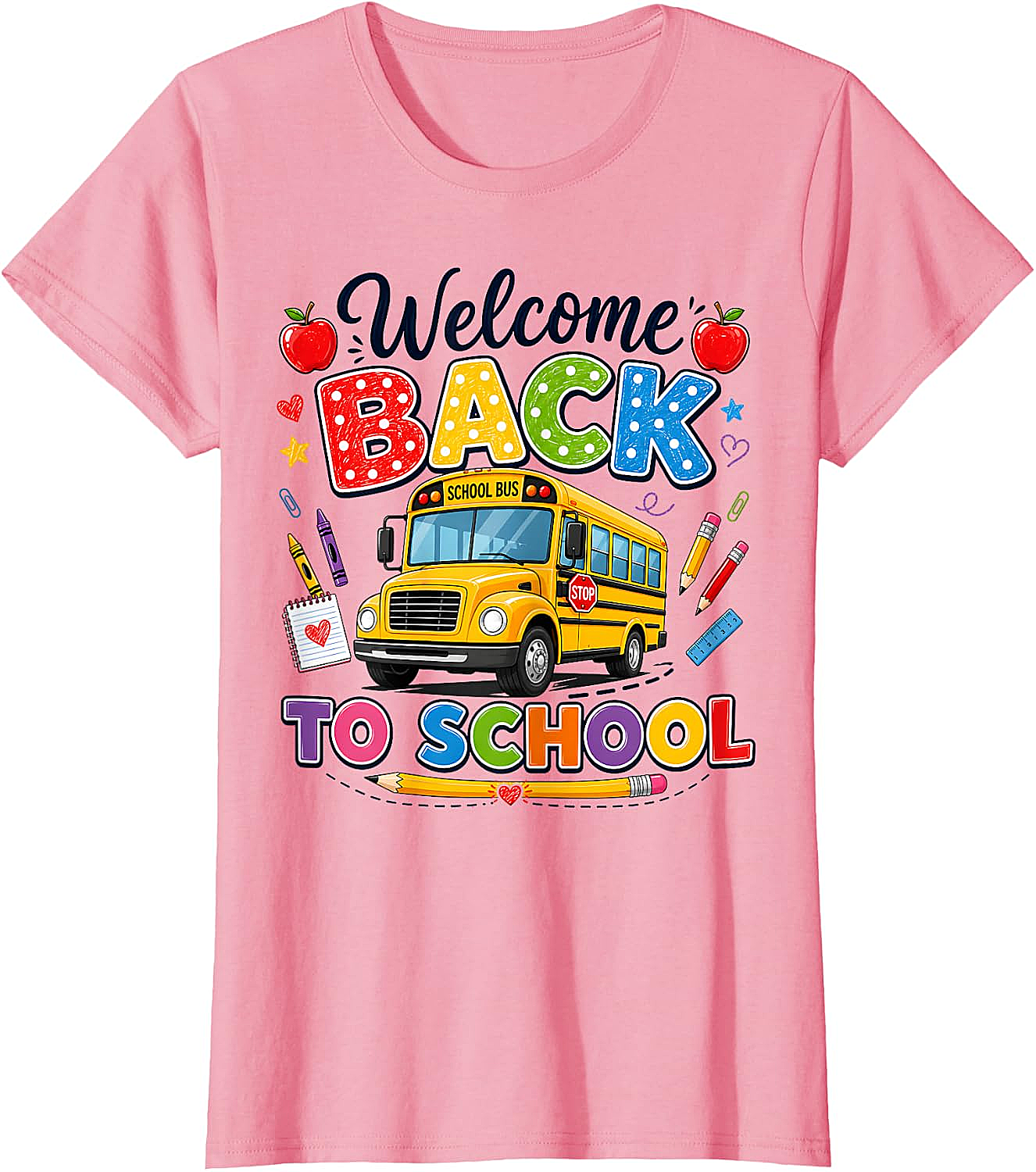  Welcome Back to School Bus Driver Tee First Day Shirt