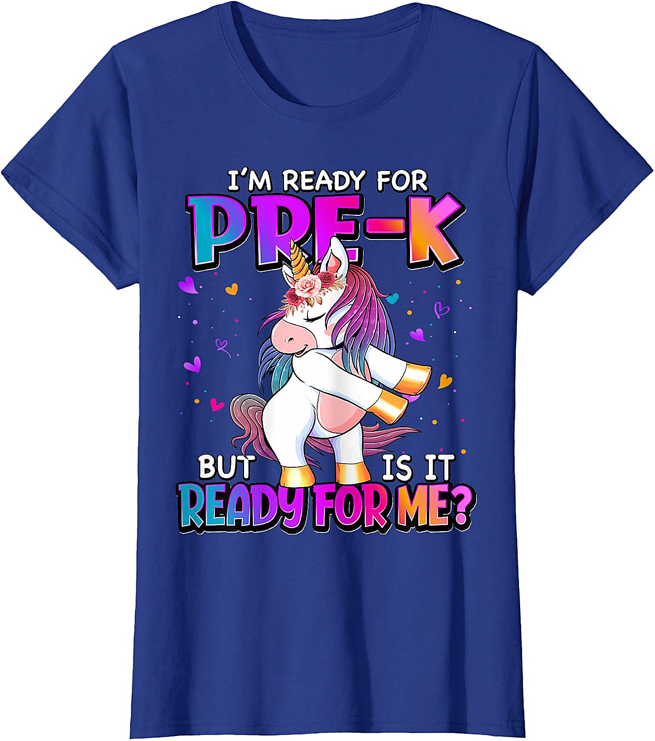 Ready For Pre-K Unicorn Shirt Back To School Tee