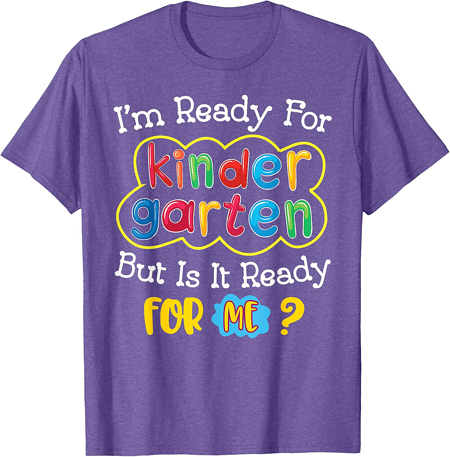  Kids First Day of Kindergarten Funny Back to School T-Shirt