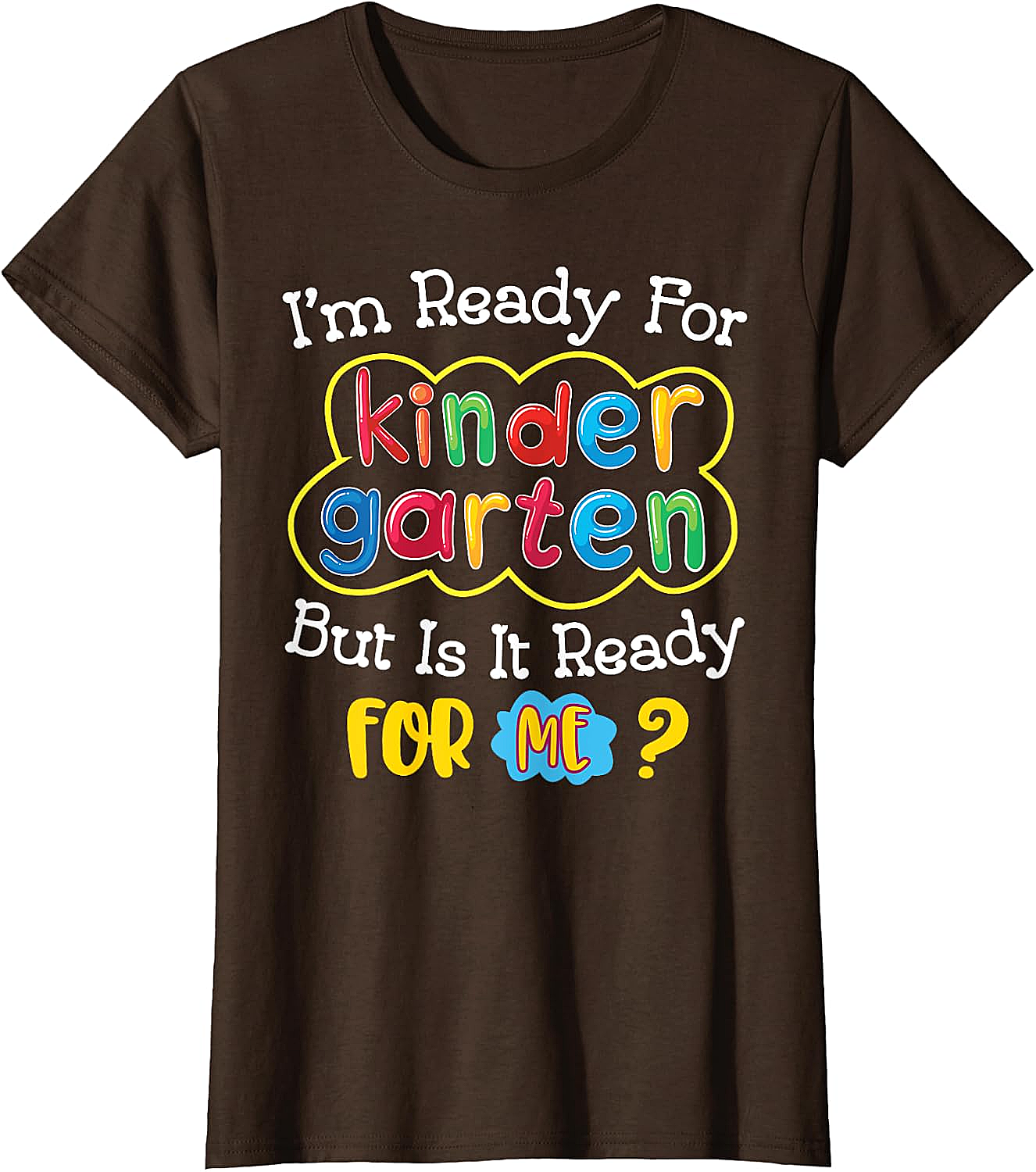  Kids First Day of Kindergarten Funny Back to School T-Shirt