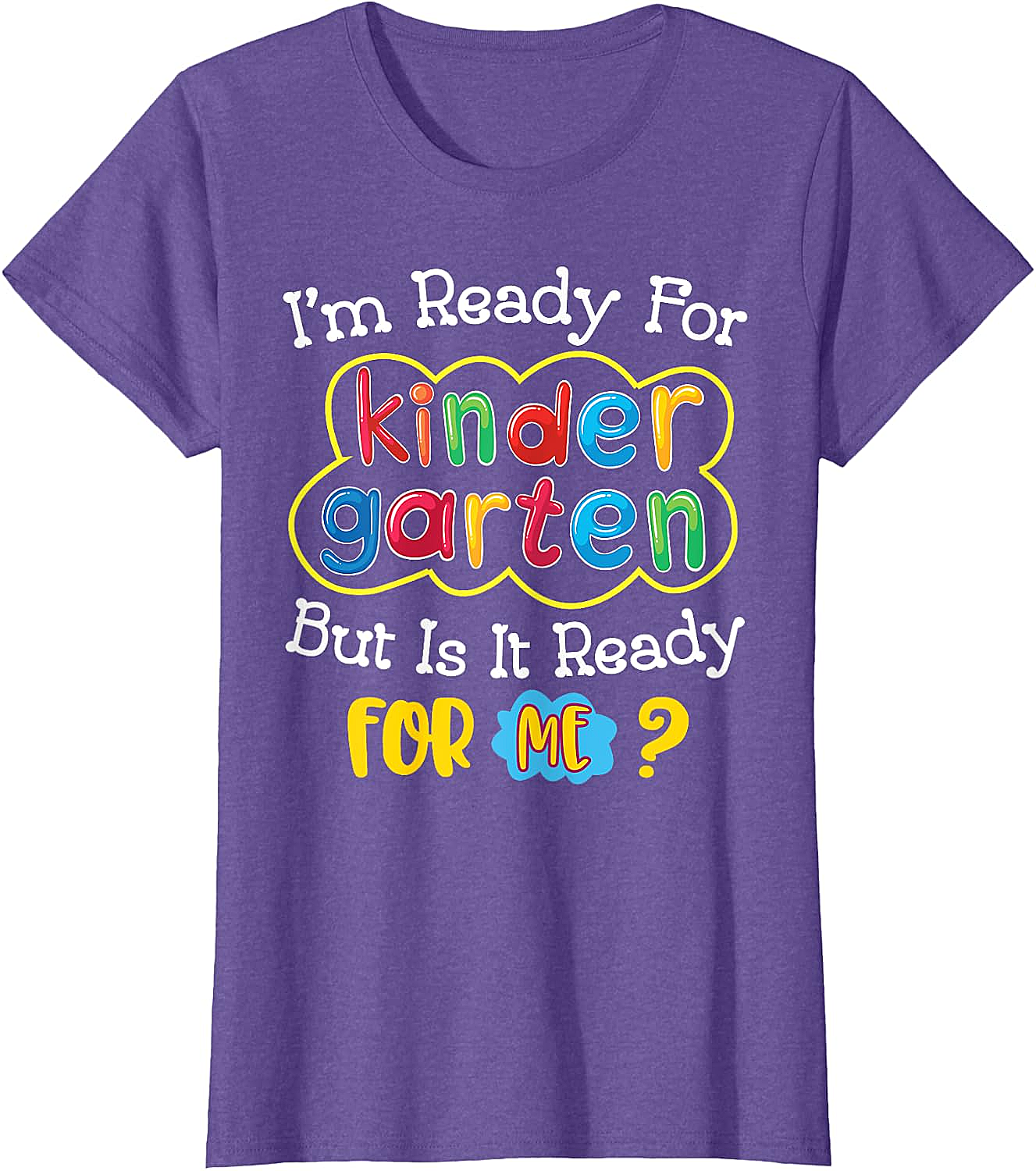  Kids First Day of Kindergarten Funny Back to School T-Shirt