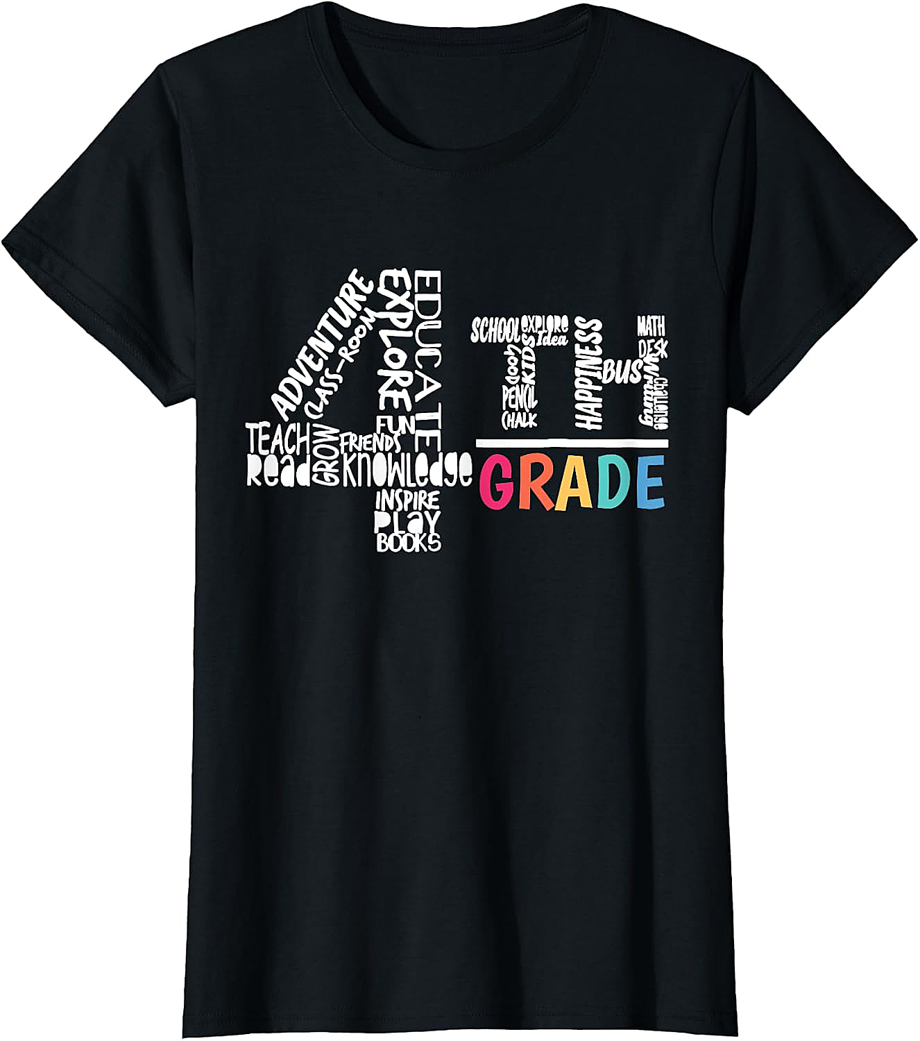 Funny 4th Grade Tee Shirt for Students - Back to School