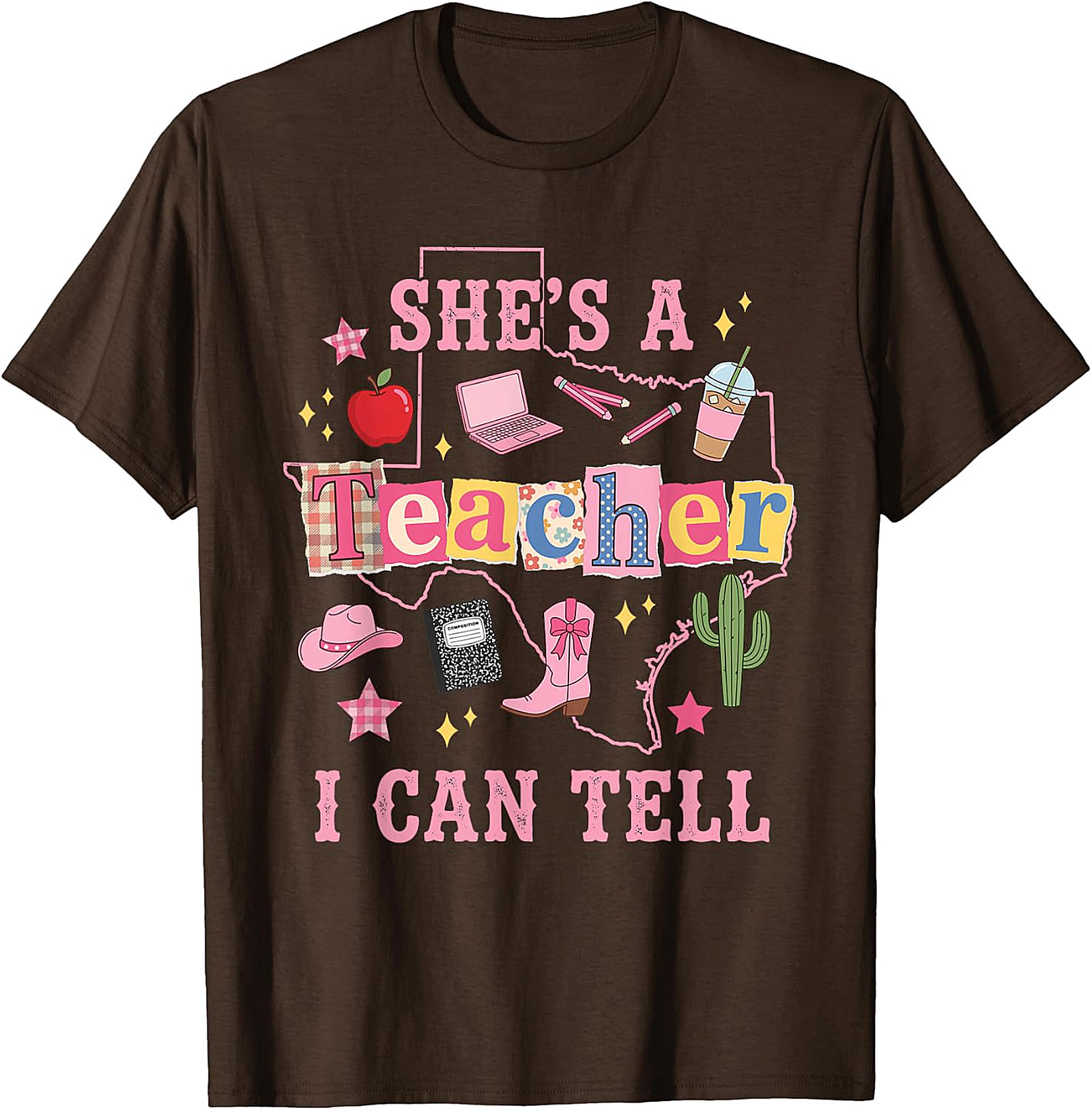 She's a Teacher T-Shirt | Funny Western Teacher Tee