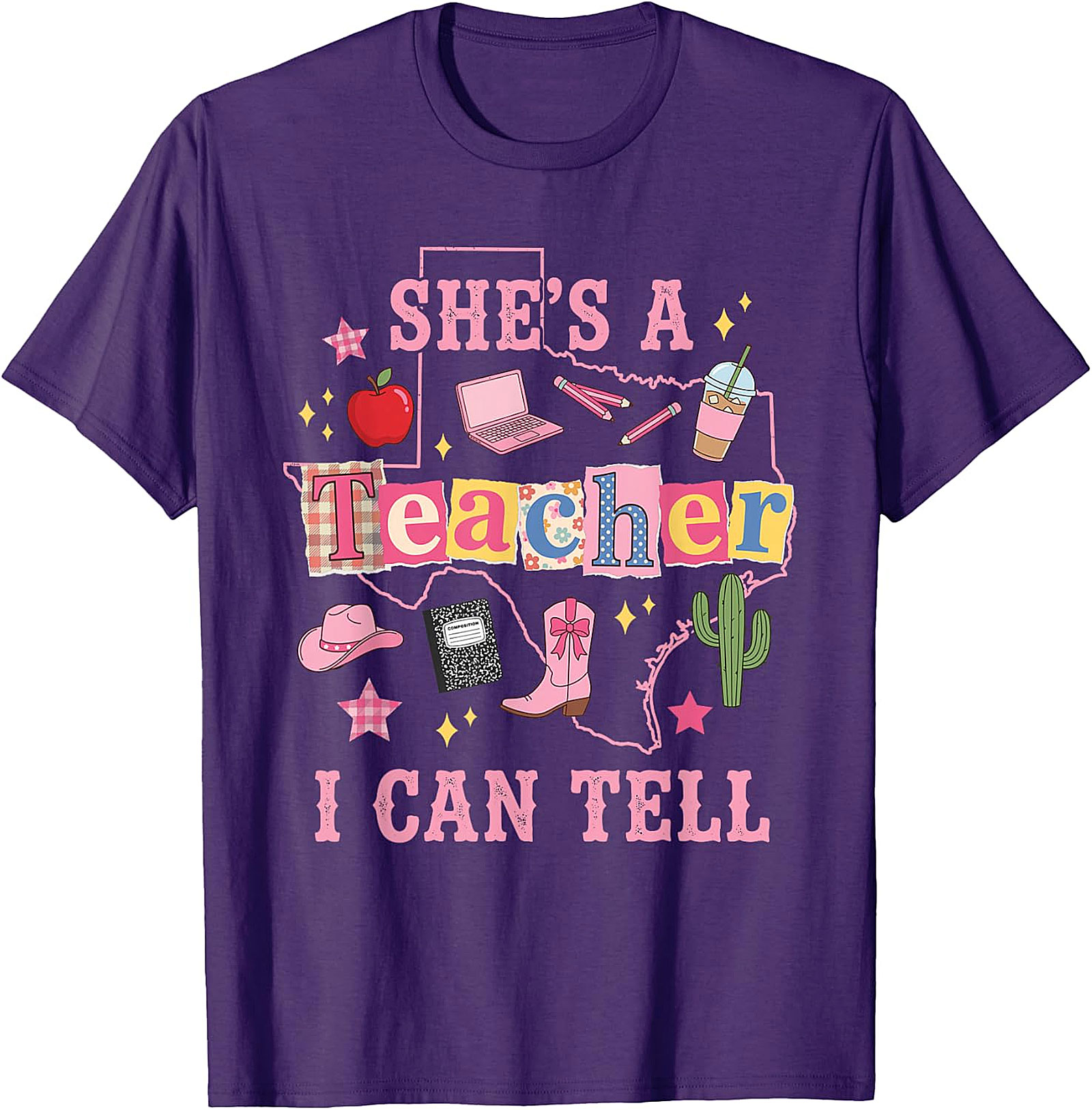 She's a Teacher T-Shirt | Funny Western Teacher Tee
