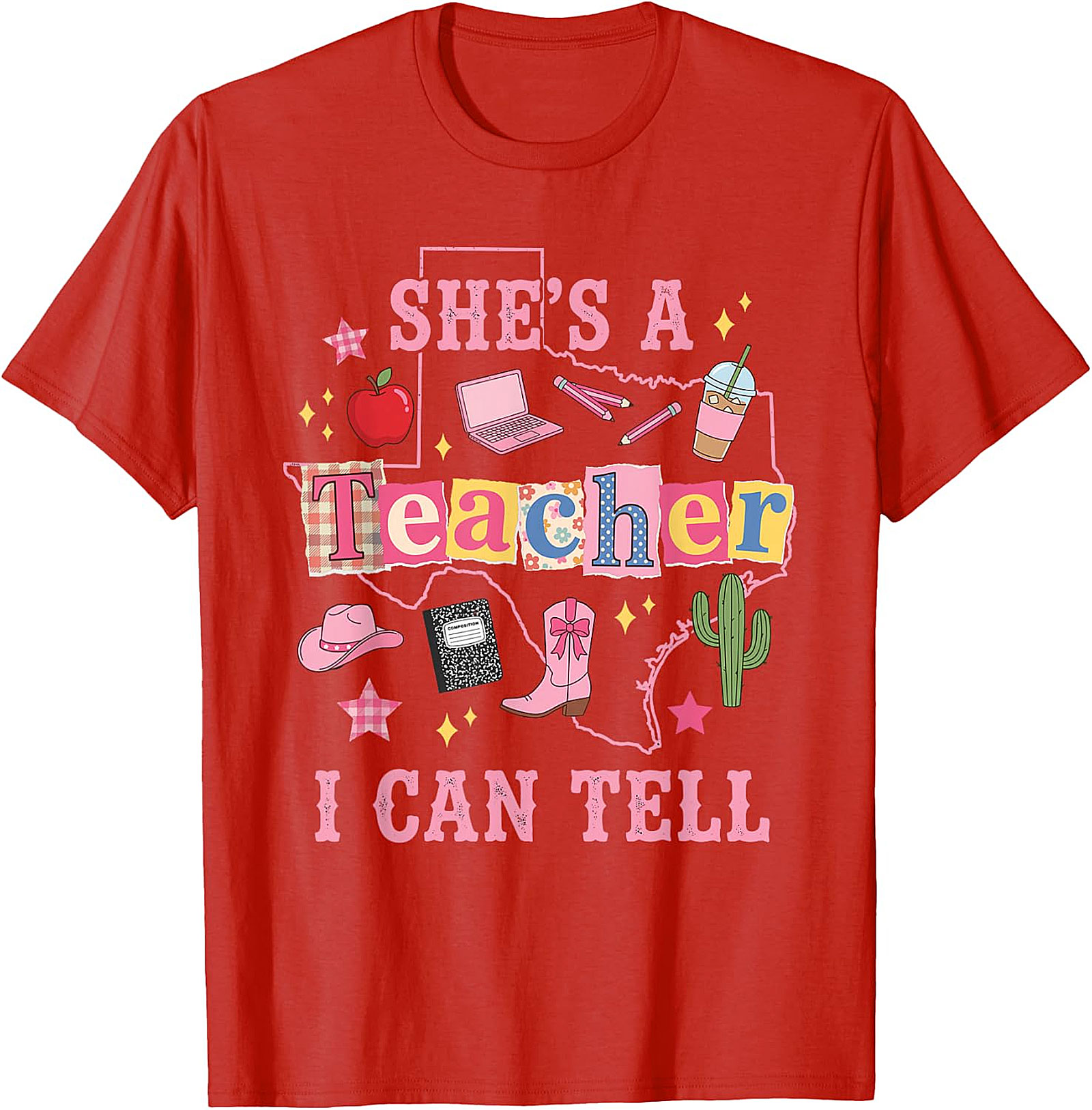 She's a Teacher T-Shirt | Funny Western Teacher Tee