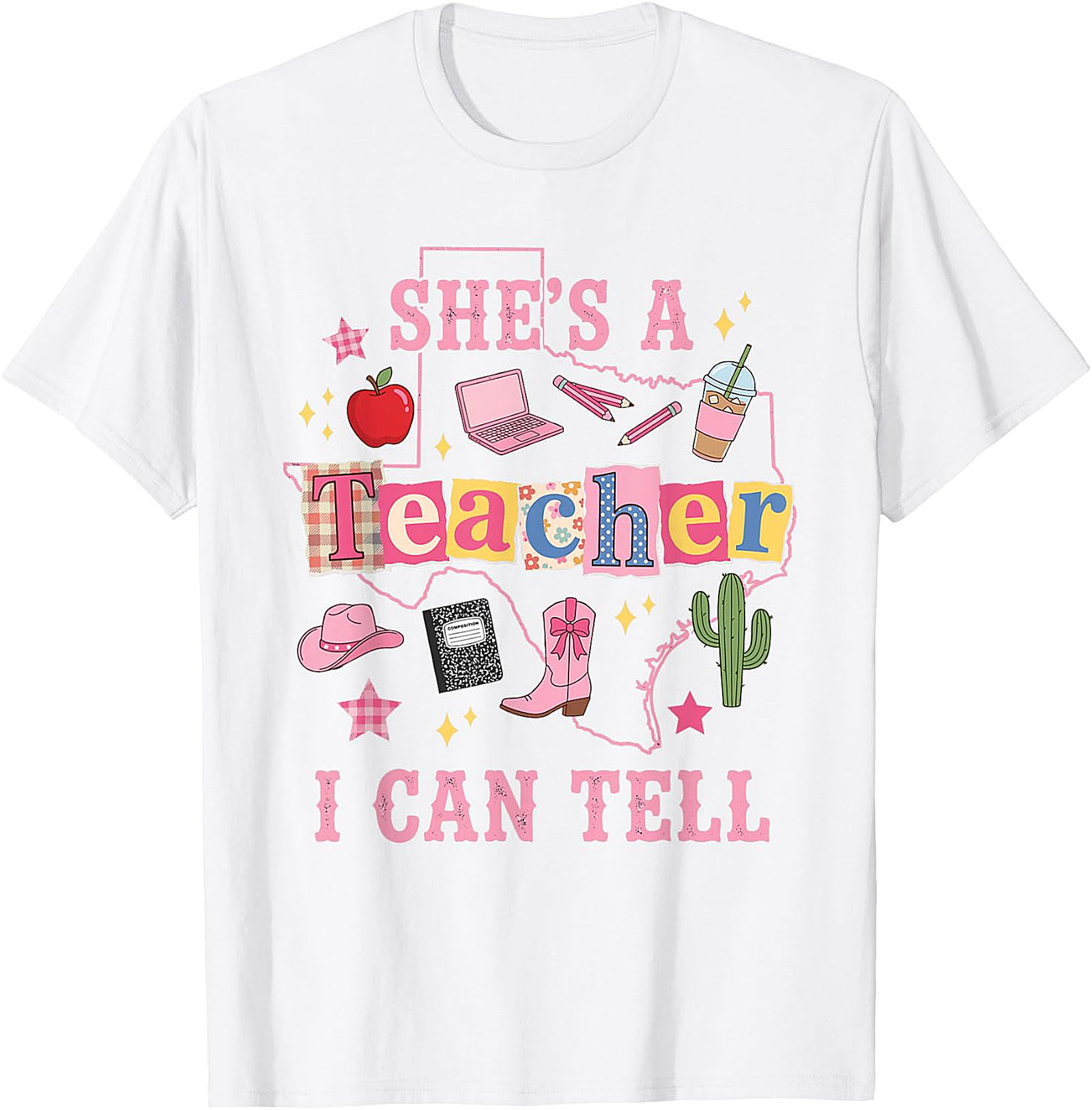 She's a Teacher T-Shirt | Funny Western Teacher Tee
