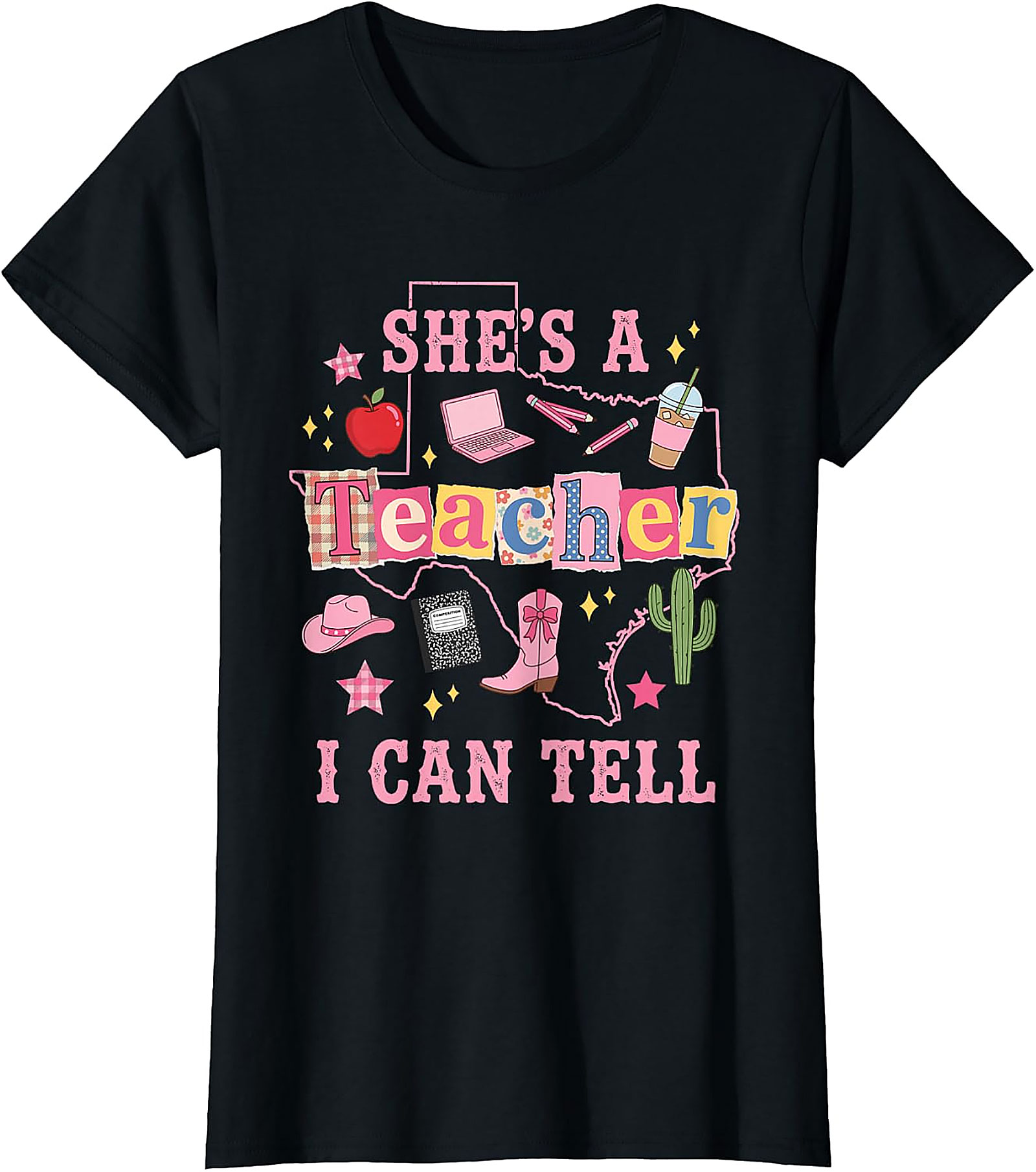 She's a Teacher T-Shirt | Funny Western Teacher Tee