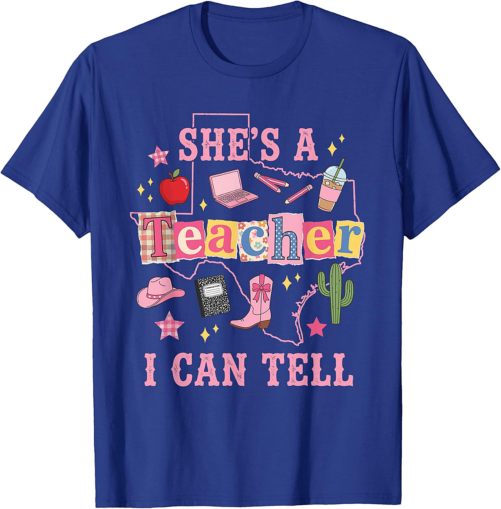 She's a Teacher T-Shirt | Funny Western Teacher Tee