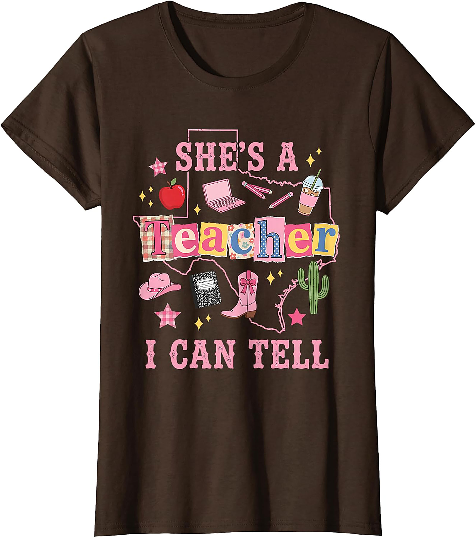 She's a Teacher T-Shirt | Funny Western Teacher Tee