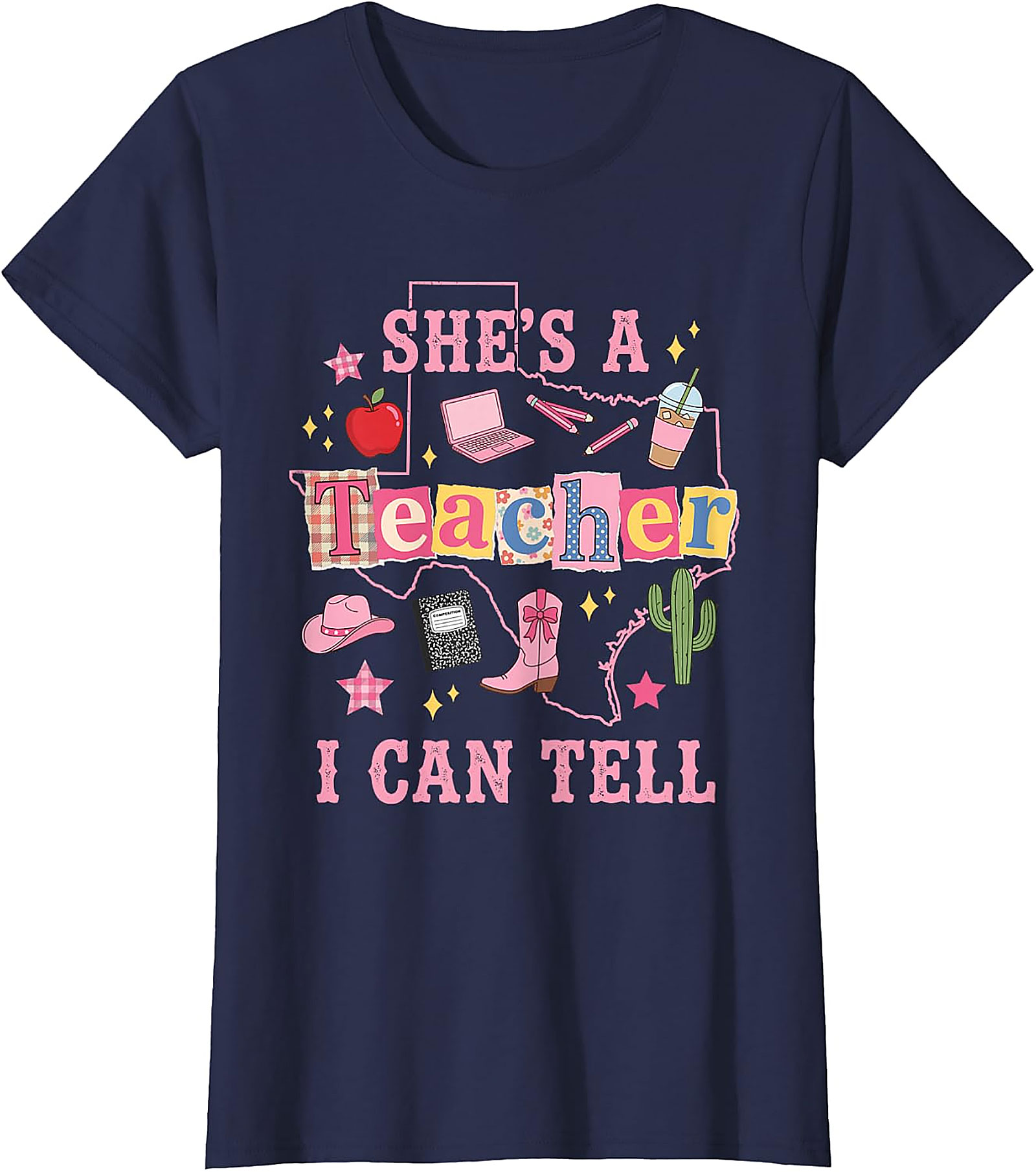 She's a Teacher T-Shirt | Funny Western Teacher Tee