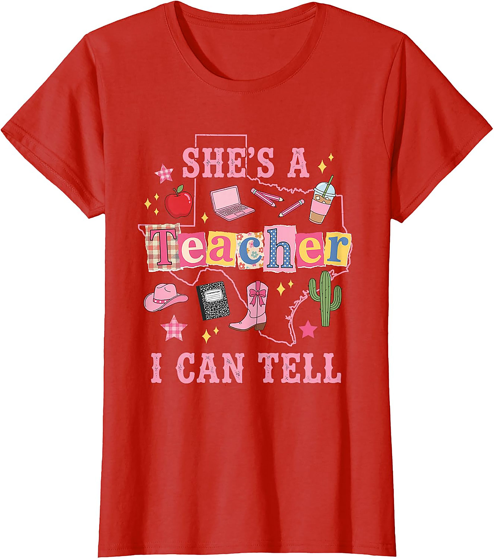 She's a Teacher T-Shirt | Funny Western Teacher Tee