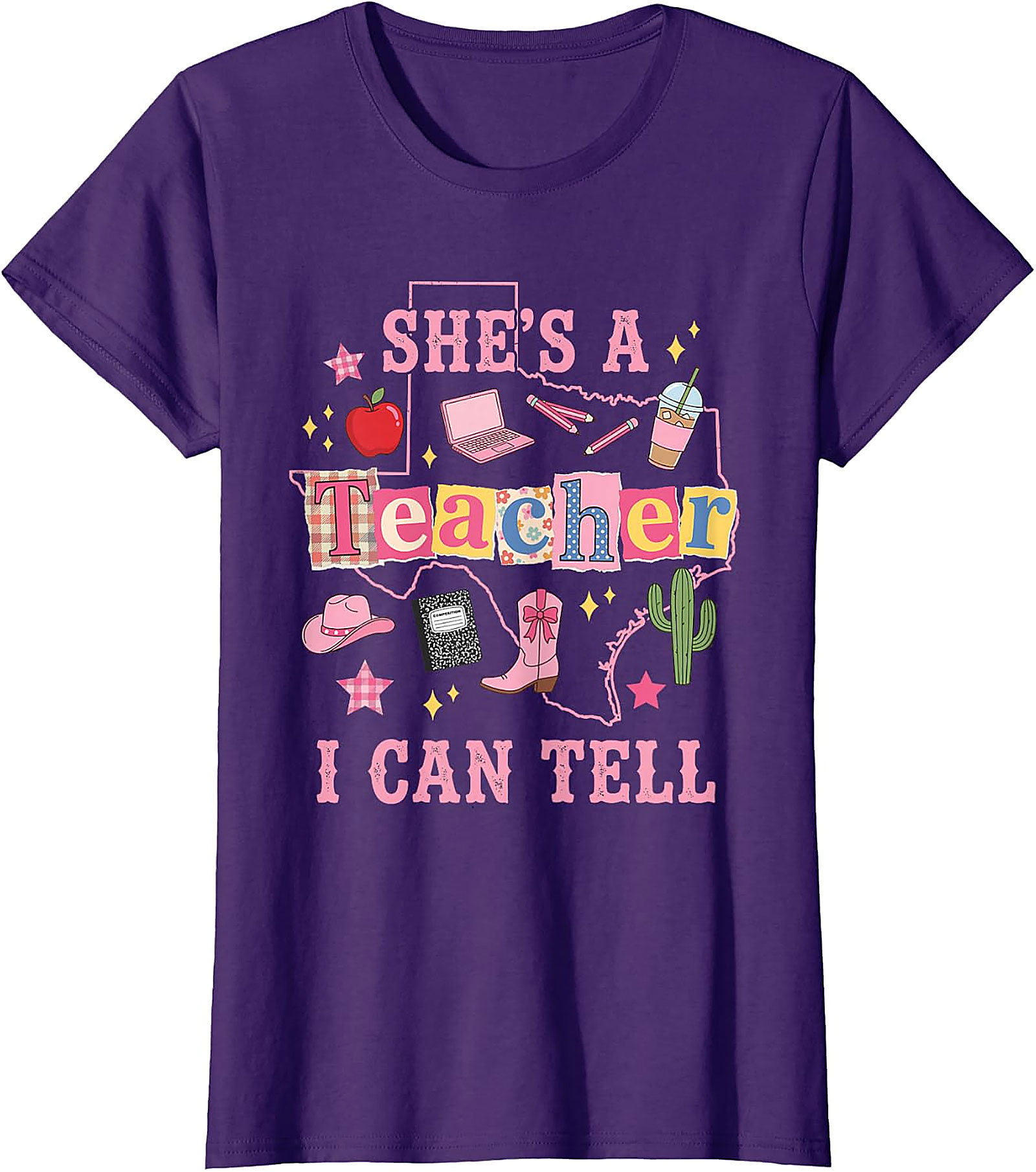 She's a Teacher T-Shirt | Funny Western Teacher Tee