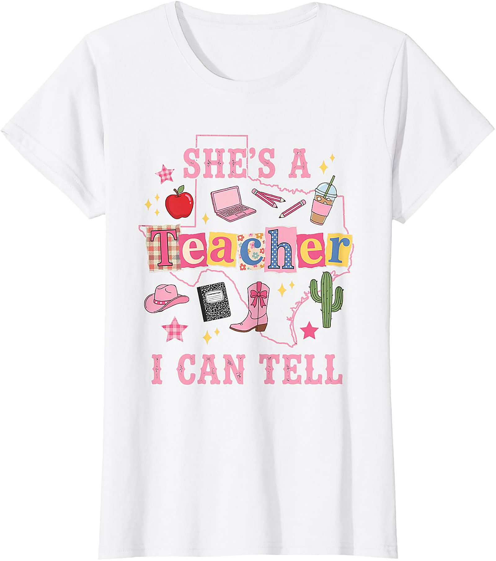 She's a Teacher T-Shirt | Funny Western Teacher Tee