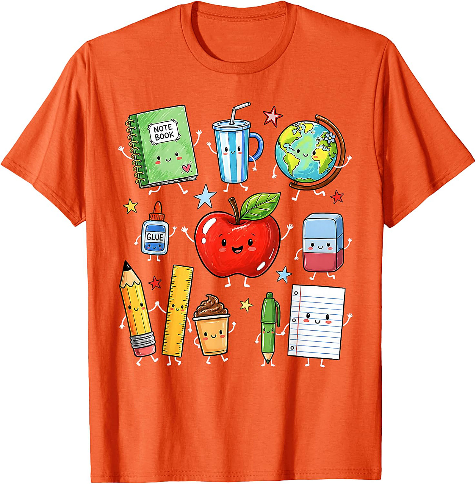Cute School Supplies T-Shirt | Back to School Teacher Tee
