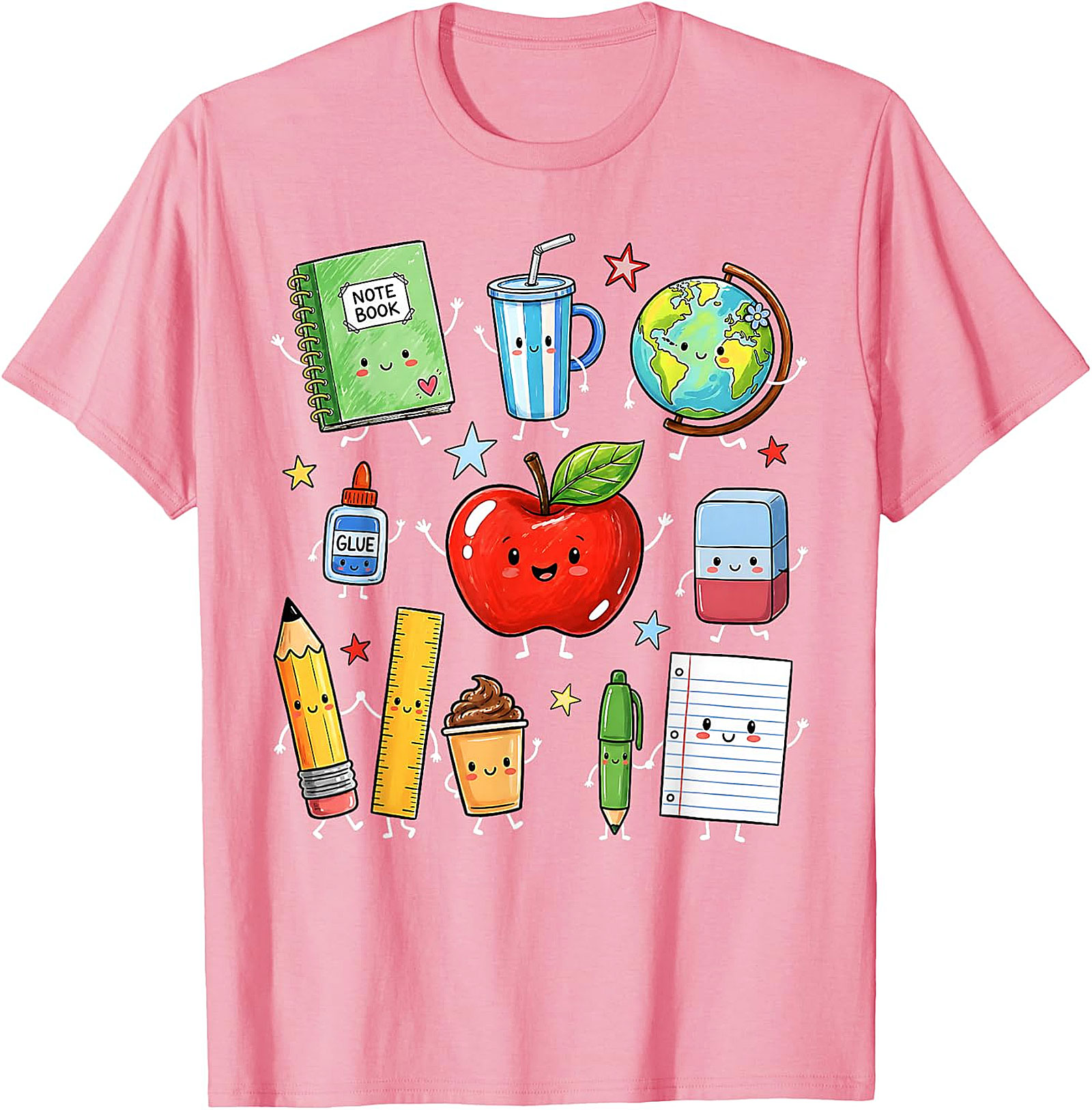 Cute School Supplies T-Shirt | Back to School Teacher Tee