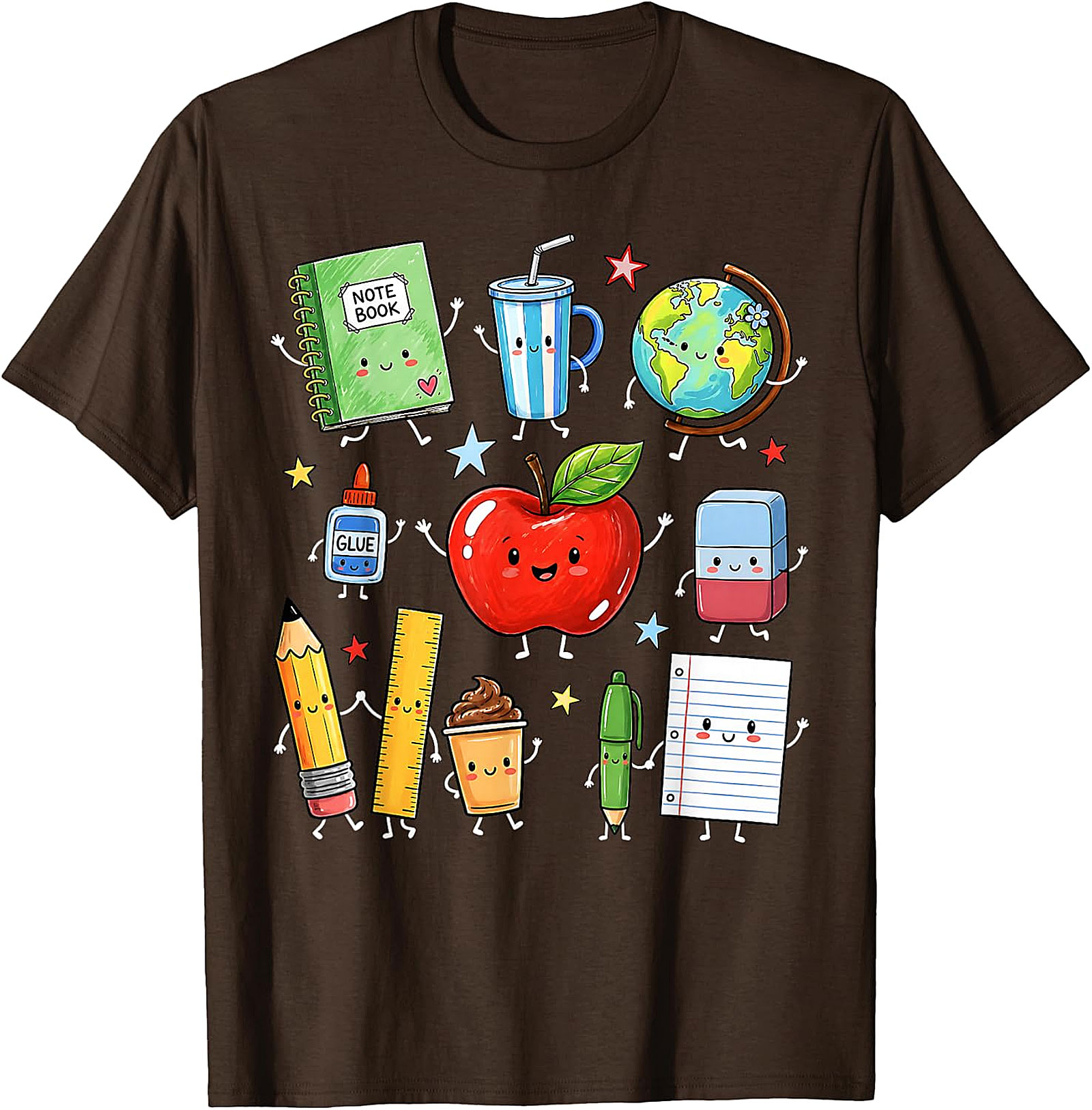 Cute School Supplies T-Shirt | Back to School Teacher Tee