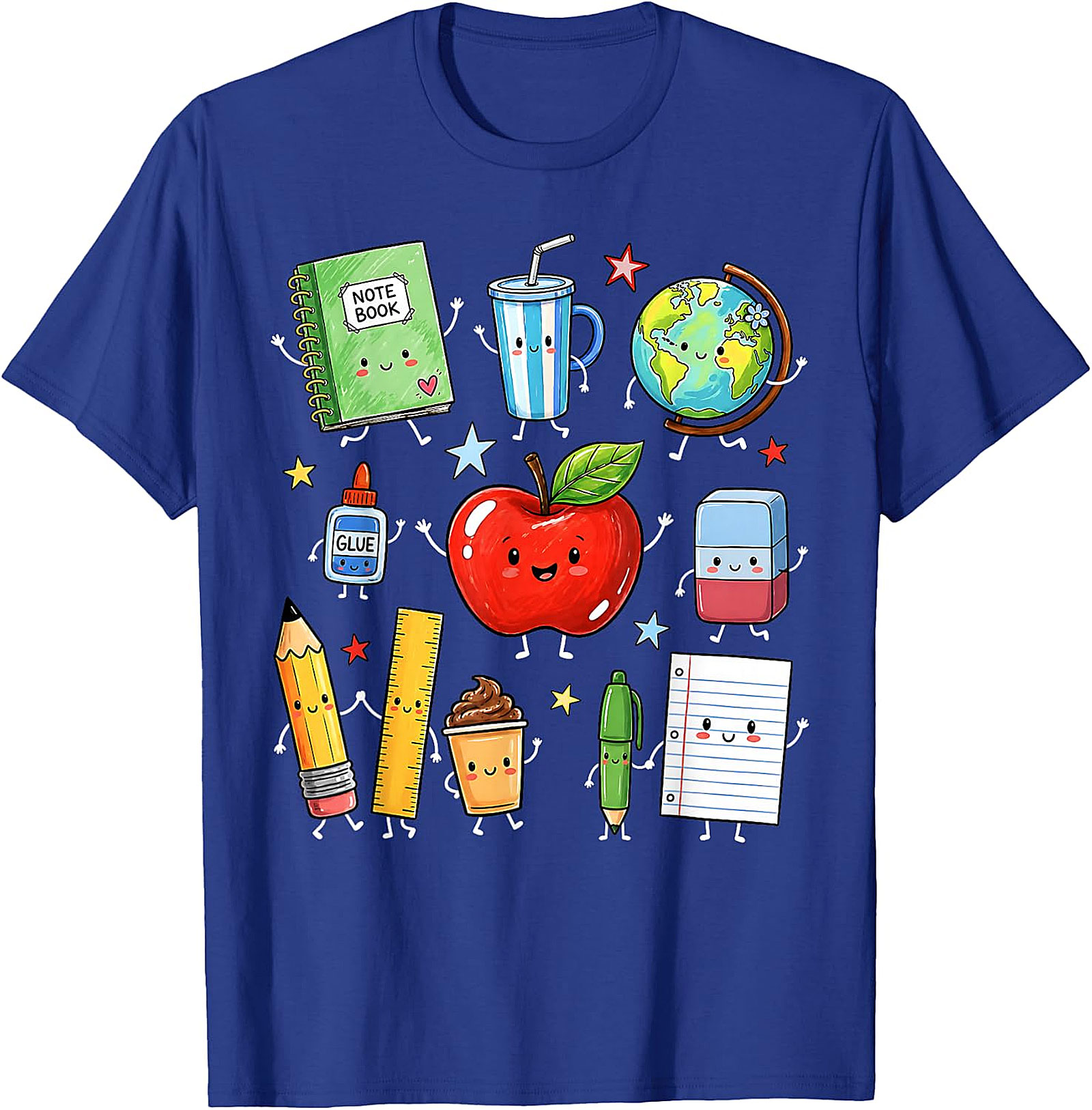Cute School Supplies T-Shirt | Back to School Teacher Tee