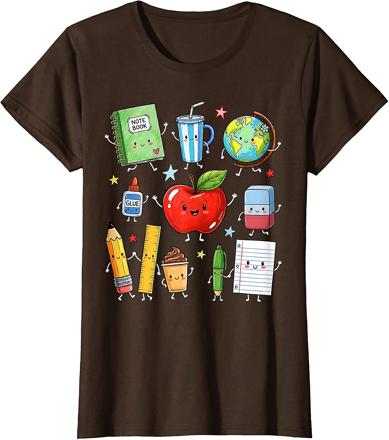 Cute School Supplies T-Shirt | Back to School Teacher Tee