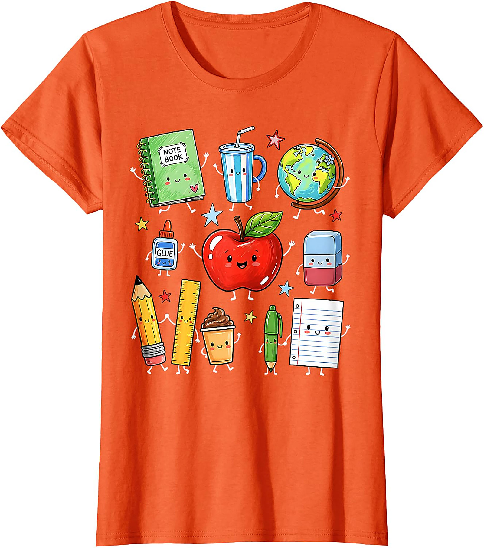 Cute School Supplies T-Shirt | Back to School Teacher Tee