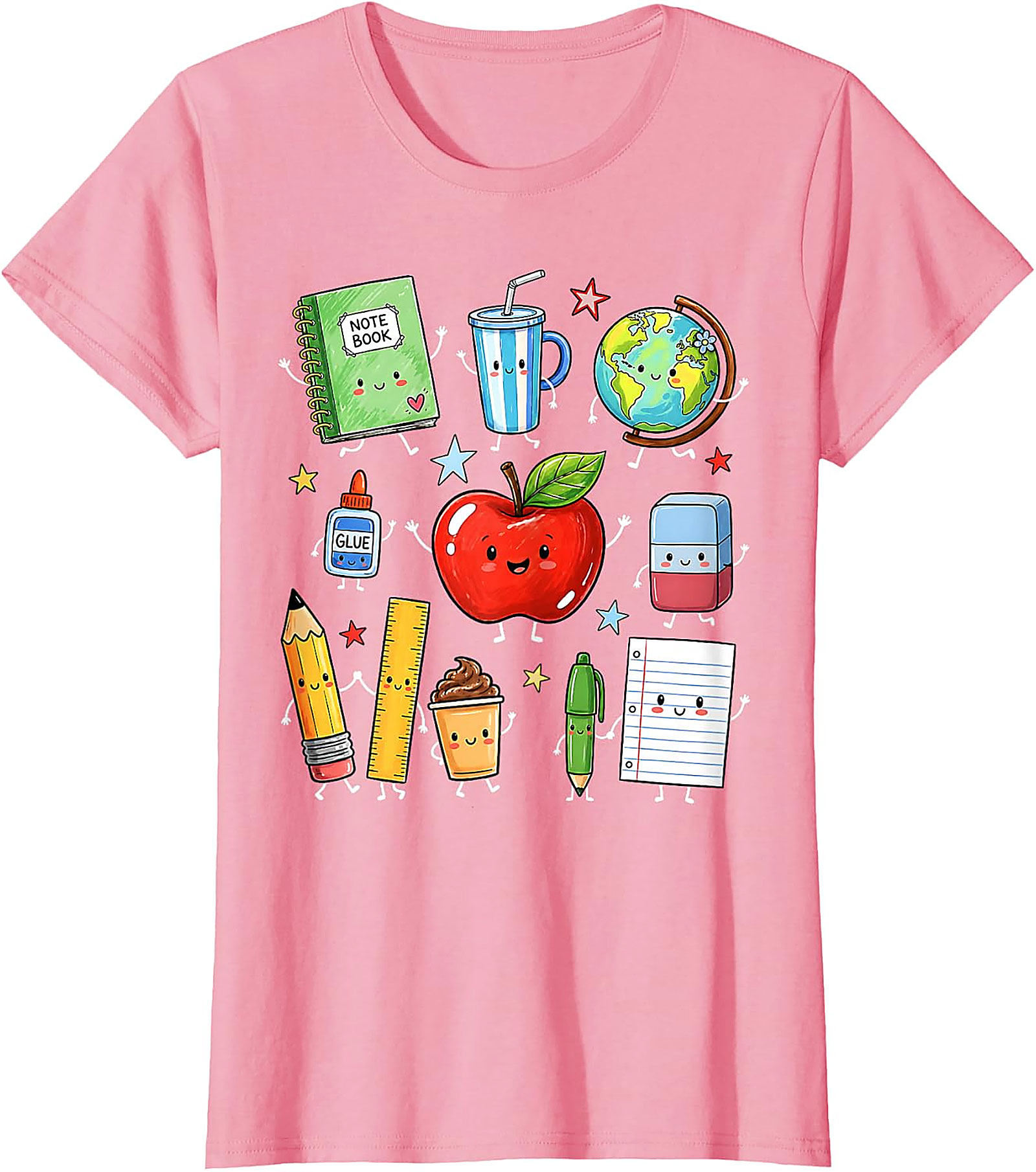 Cute School Supplies T-Shirt | Back to School Teacher Tee