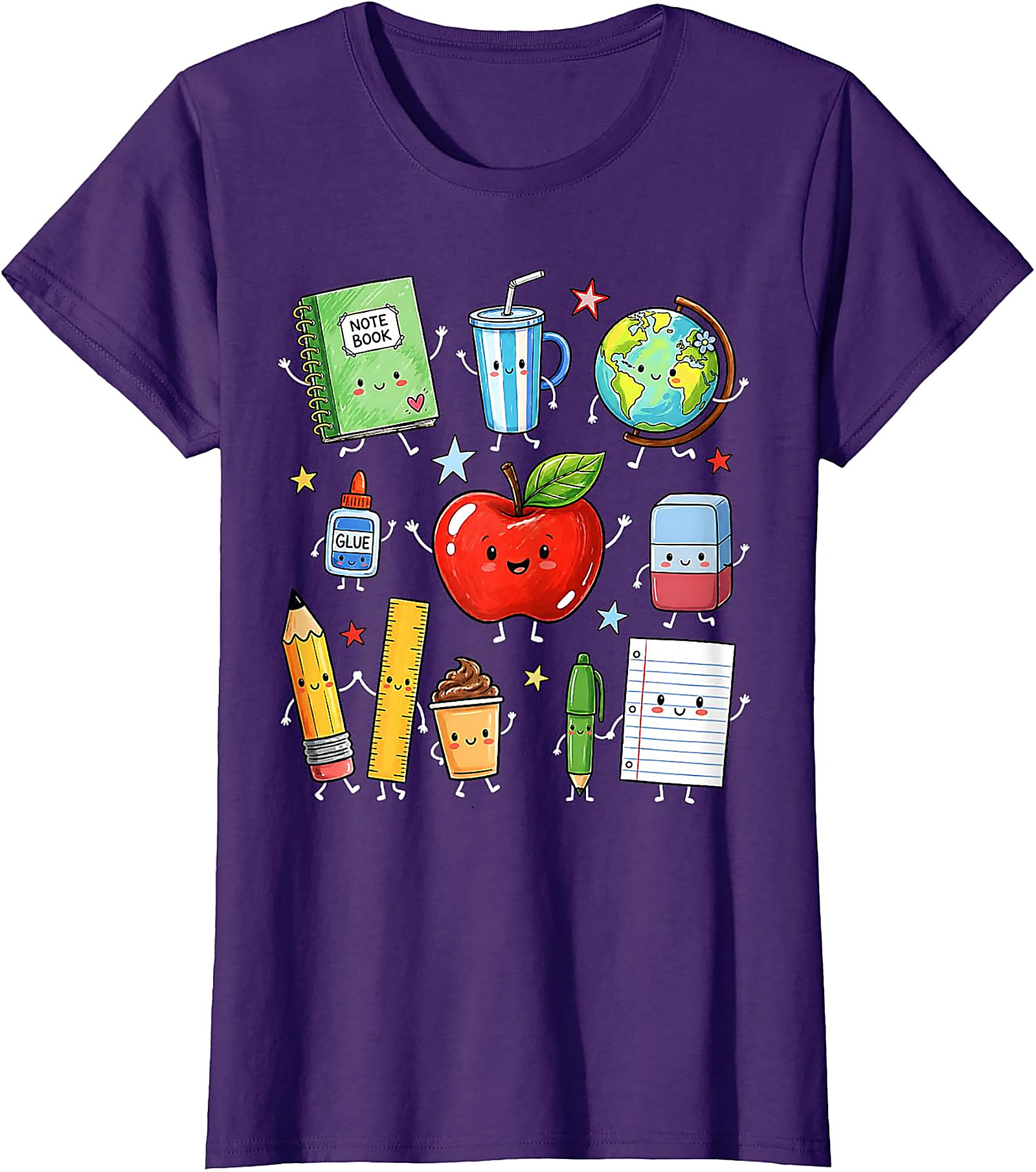 Cute School Supplies T-Shirt | Back to School Teacher Tee