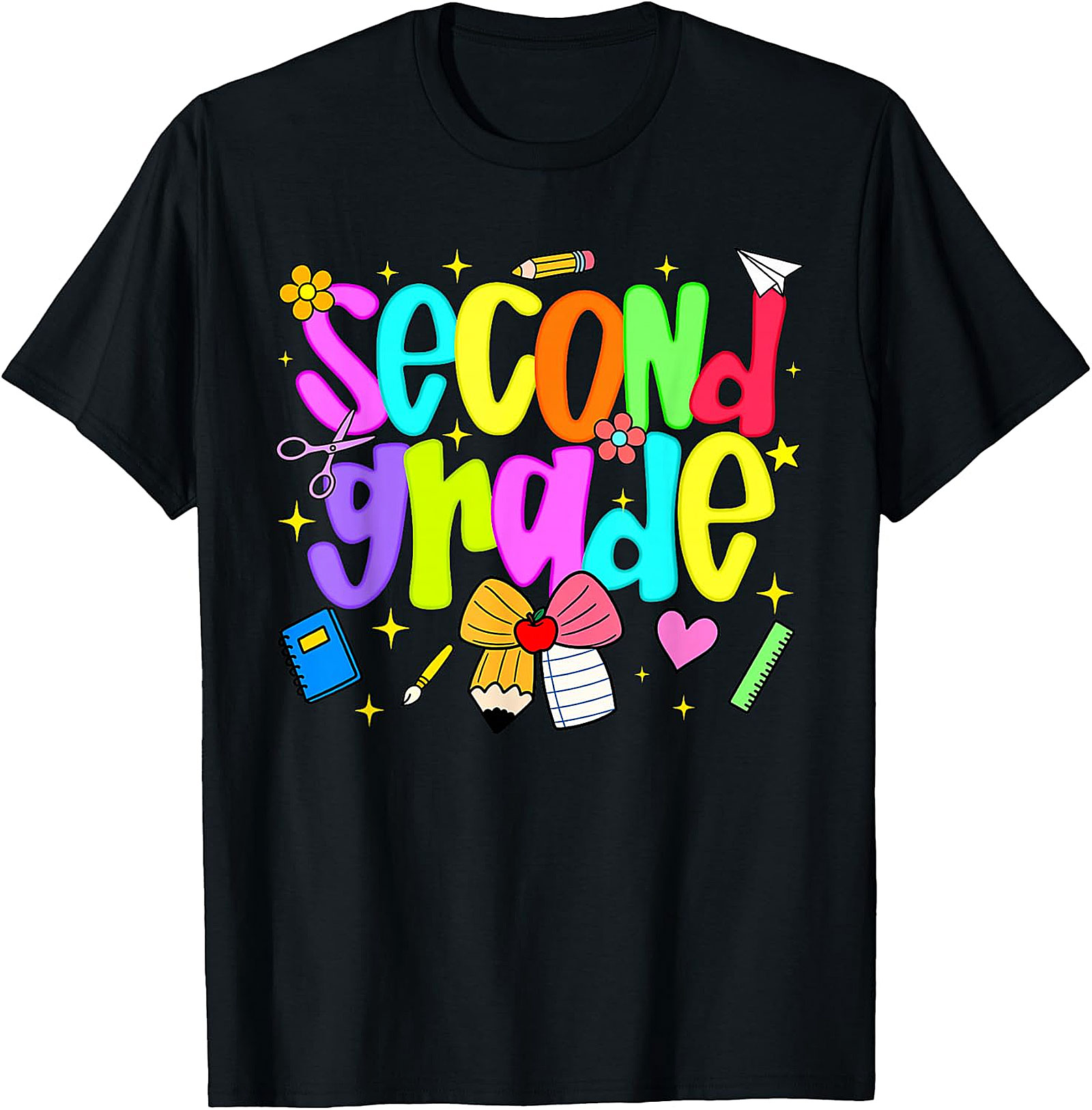 Second Grade Back to School T-Shirt | Teacher & Student Tee