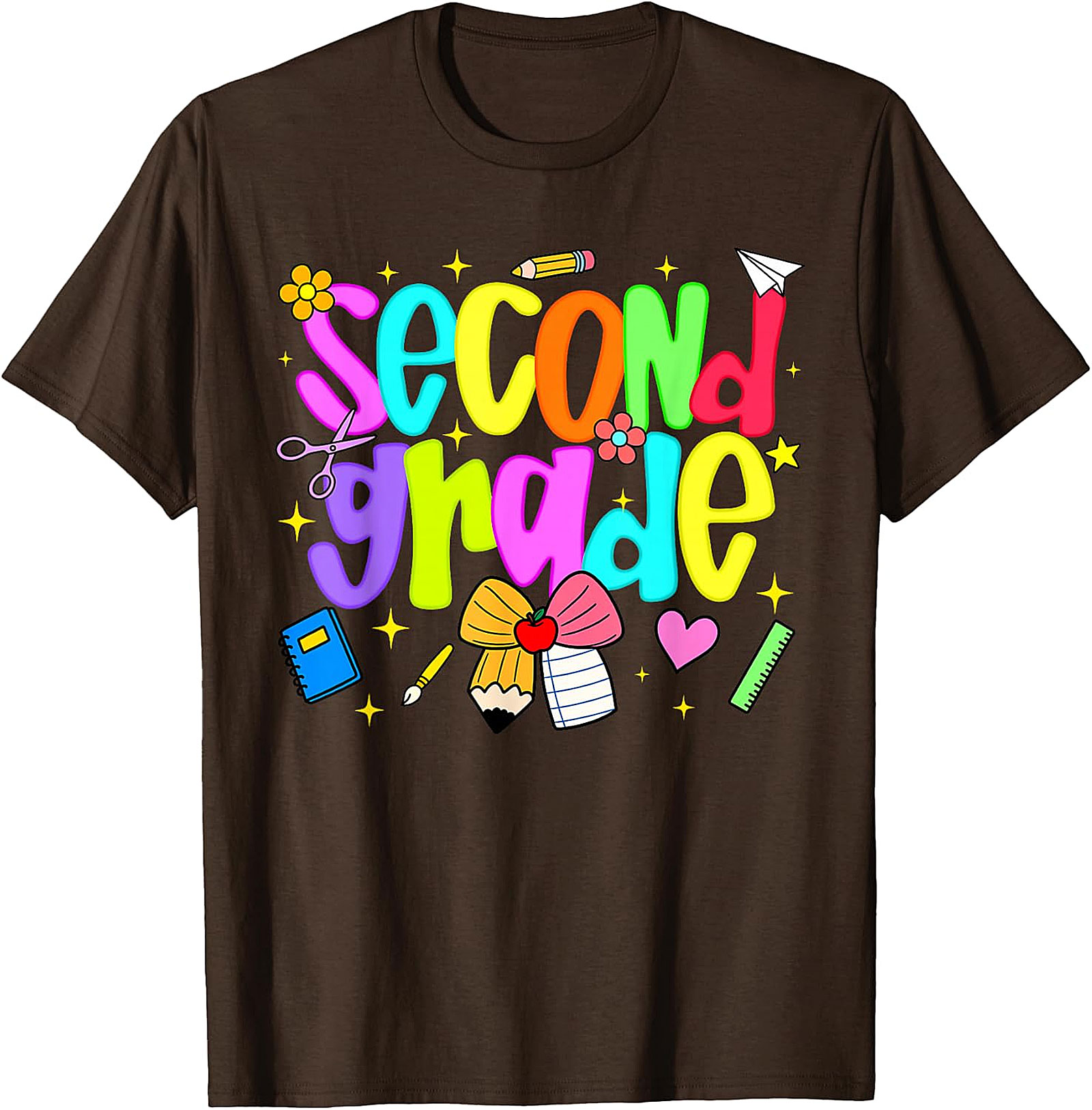 Second Grade Back to School T-Shirt | Teacher & Student Tee