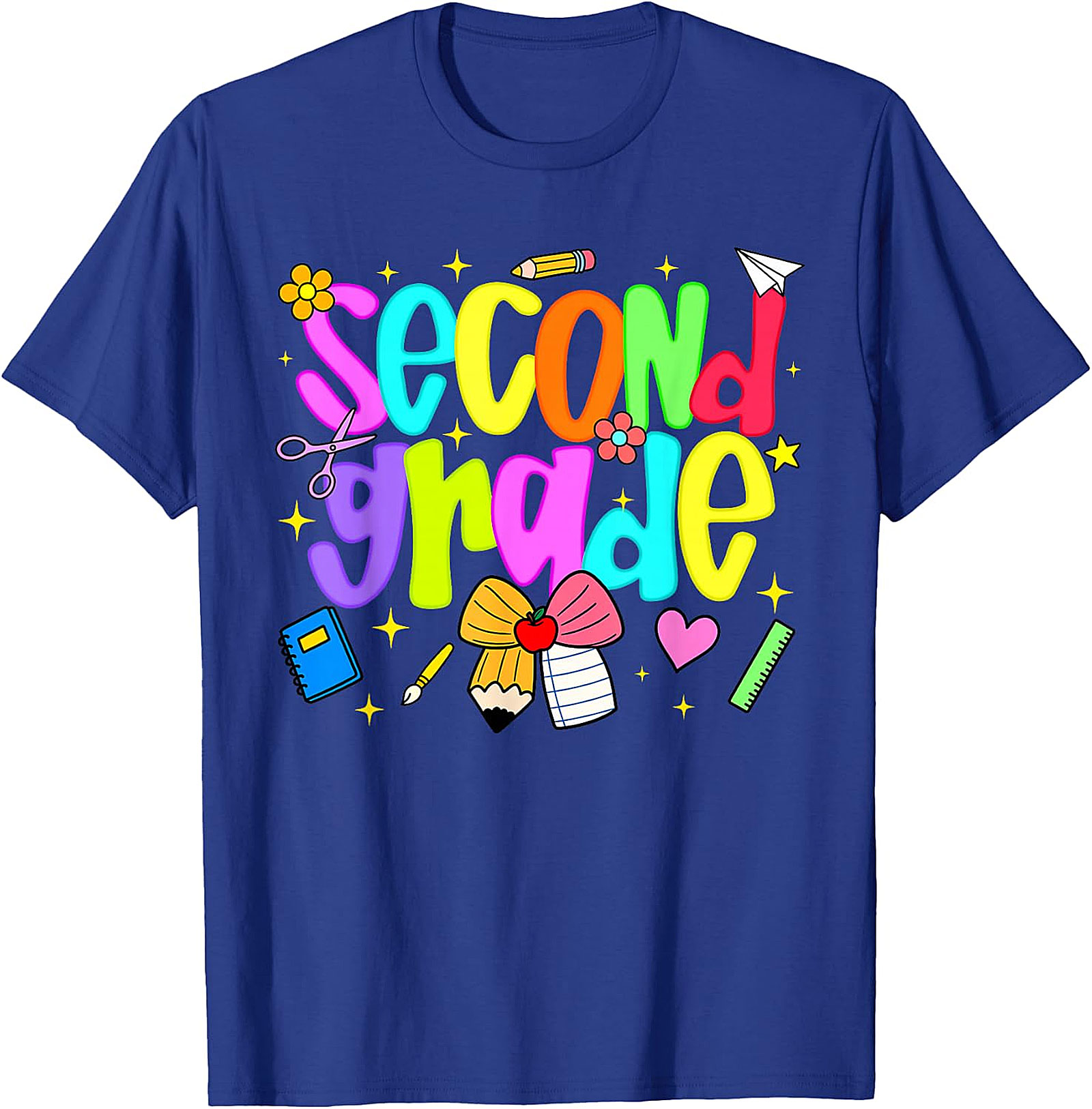 Second Grade Back to School T-Shirt | Teacher & Student Tee