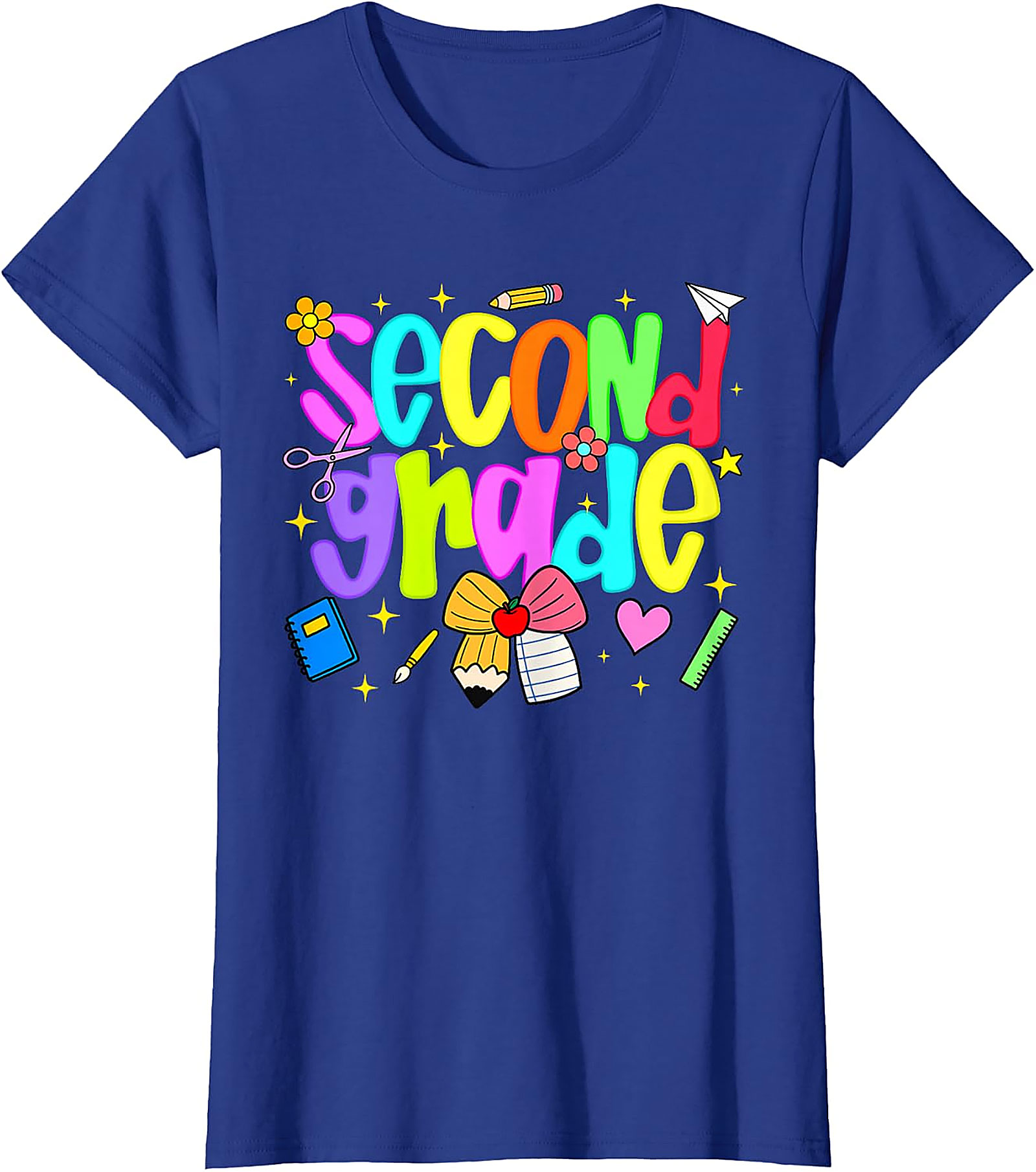 Second Grade Back to School T-Shirt | Teacher & Student Tee
