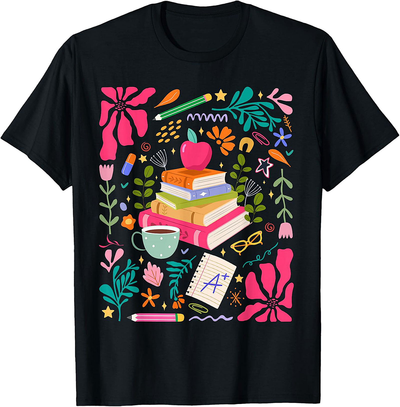 Teach Love Inspire Teacher T-Shirt | Back To School Tee