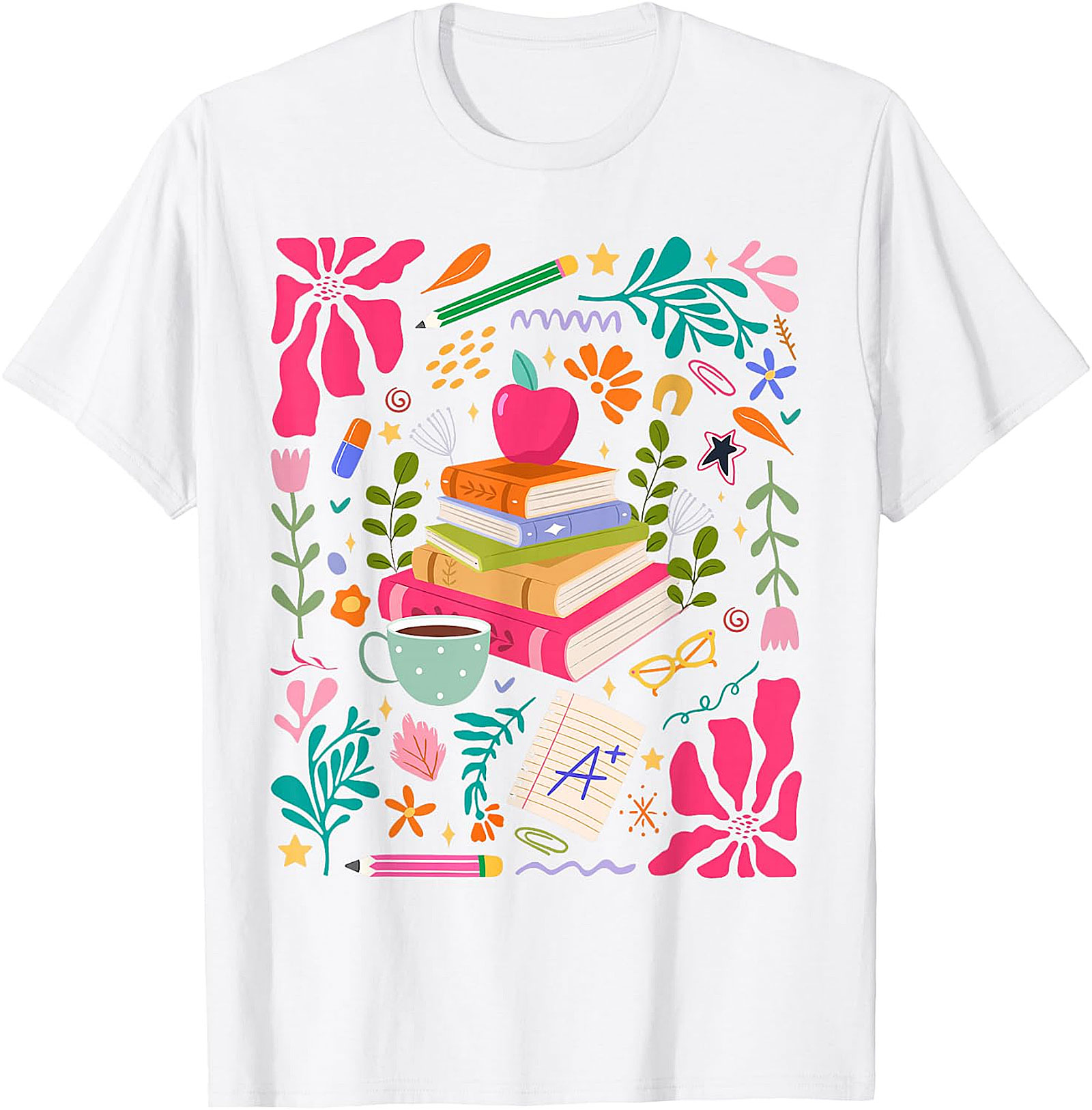 Teach Love Inspire Teacher T-Shirt | Back To School Tee