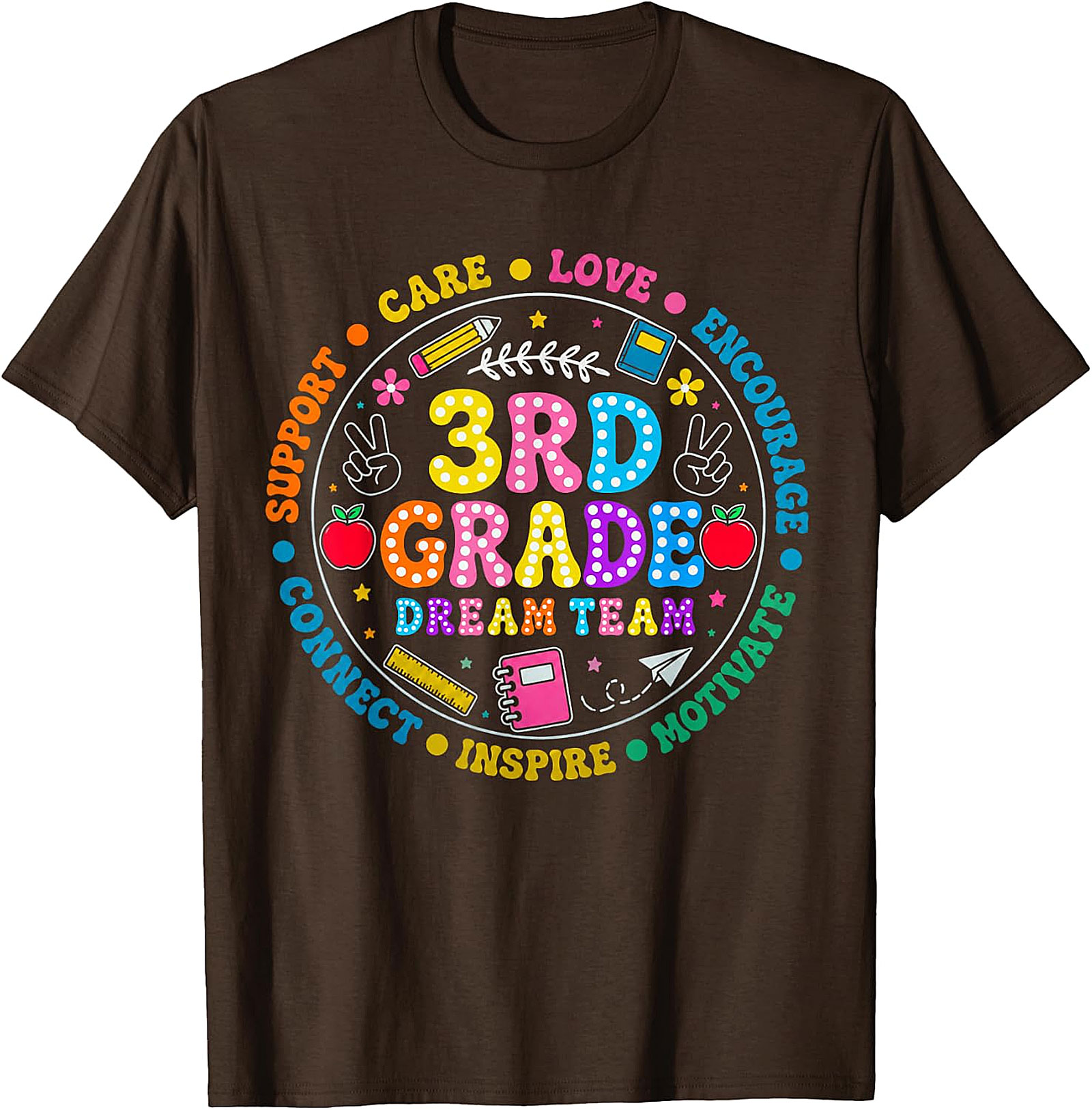 3rd Grade Dream Team T-Shirt | Back to School Teacher Tee
