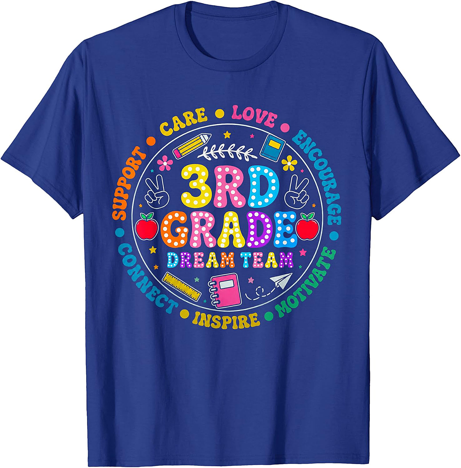 3rd Grade Dream Team T-Shirt | Back to School Teacher Tee