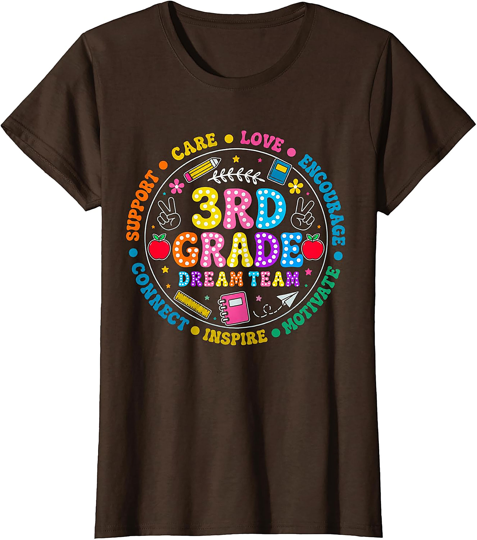 3rd Grade Dream Team T-Shirt | Back to School Teacher Tee