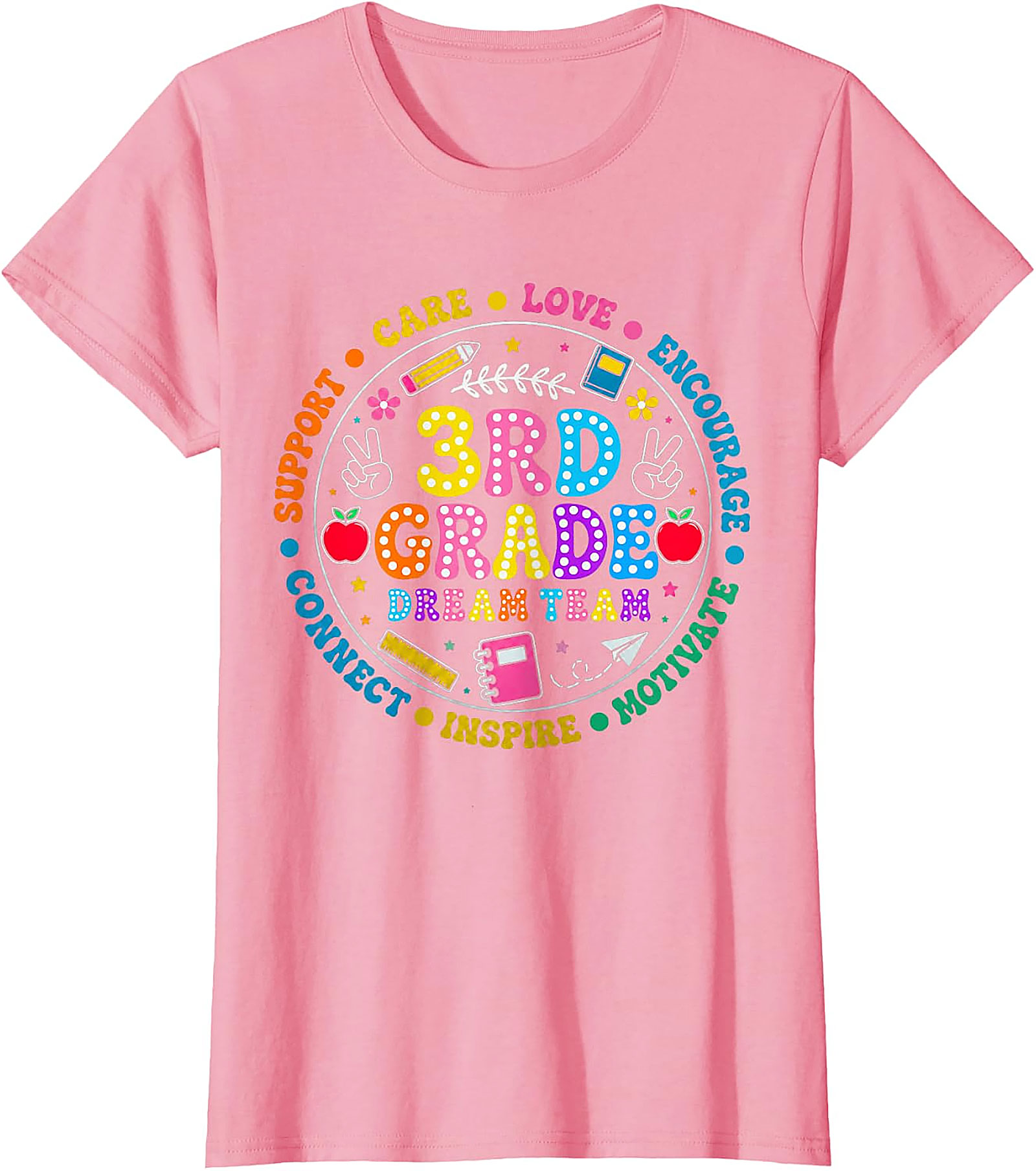 3rd Grade Dream Team T-Shirt | Back to School Teacher Tee