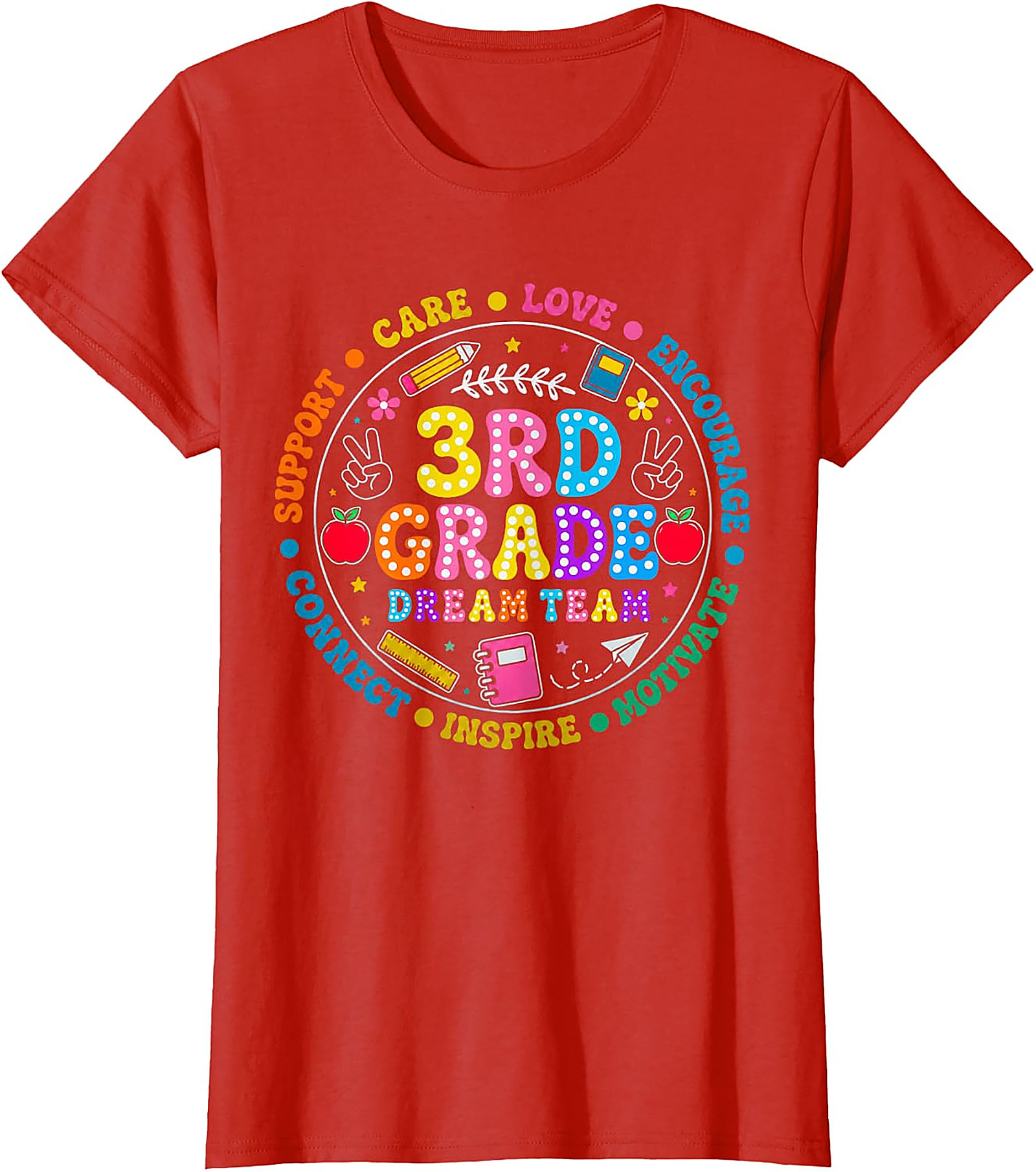3rd Grade Dream Team T-Shirt | Back to School Teacher Tee