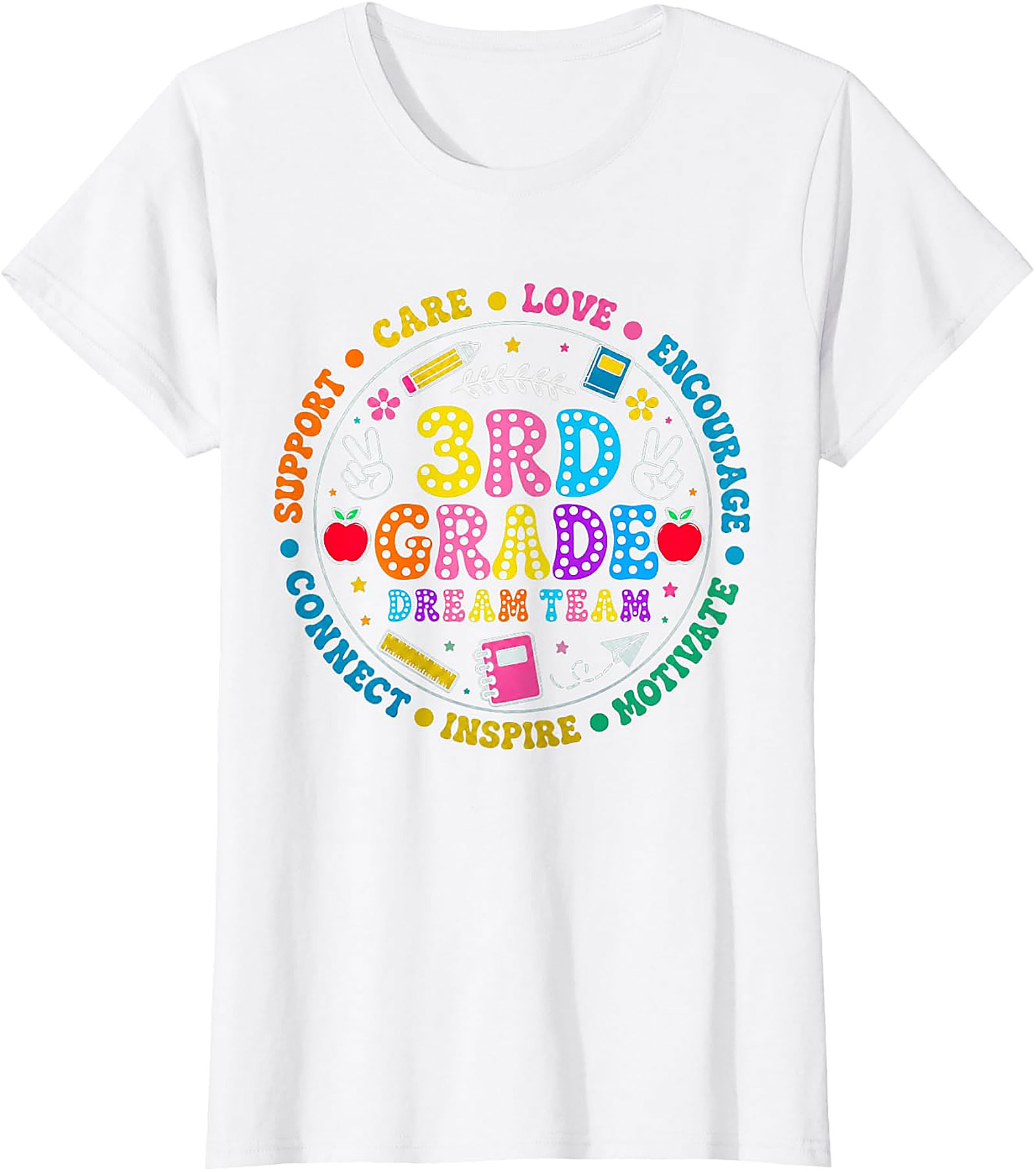3rd Grade Dream Team T-Shirt | Back to School Teacher Tee