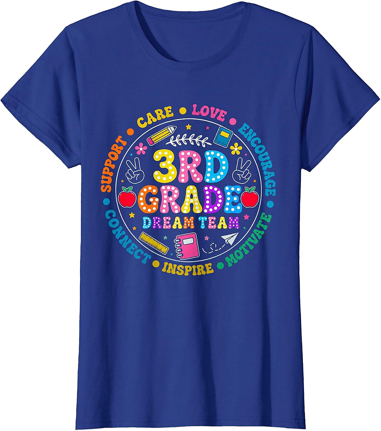 3rd Grade Dream Team T-Shirt | Back to School Teacher Tee