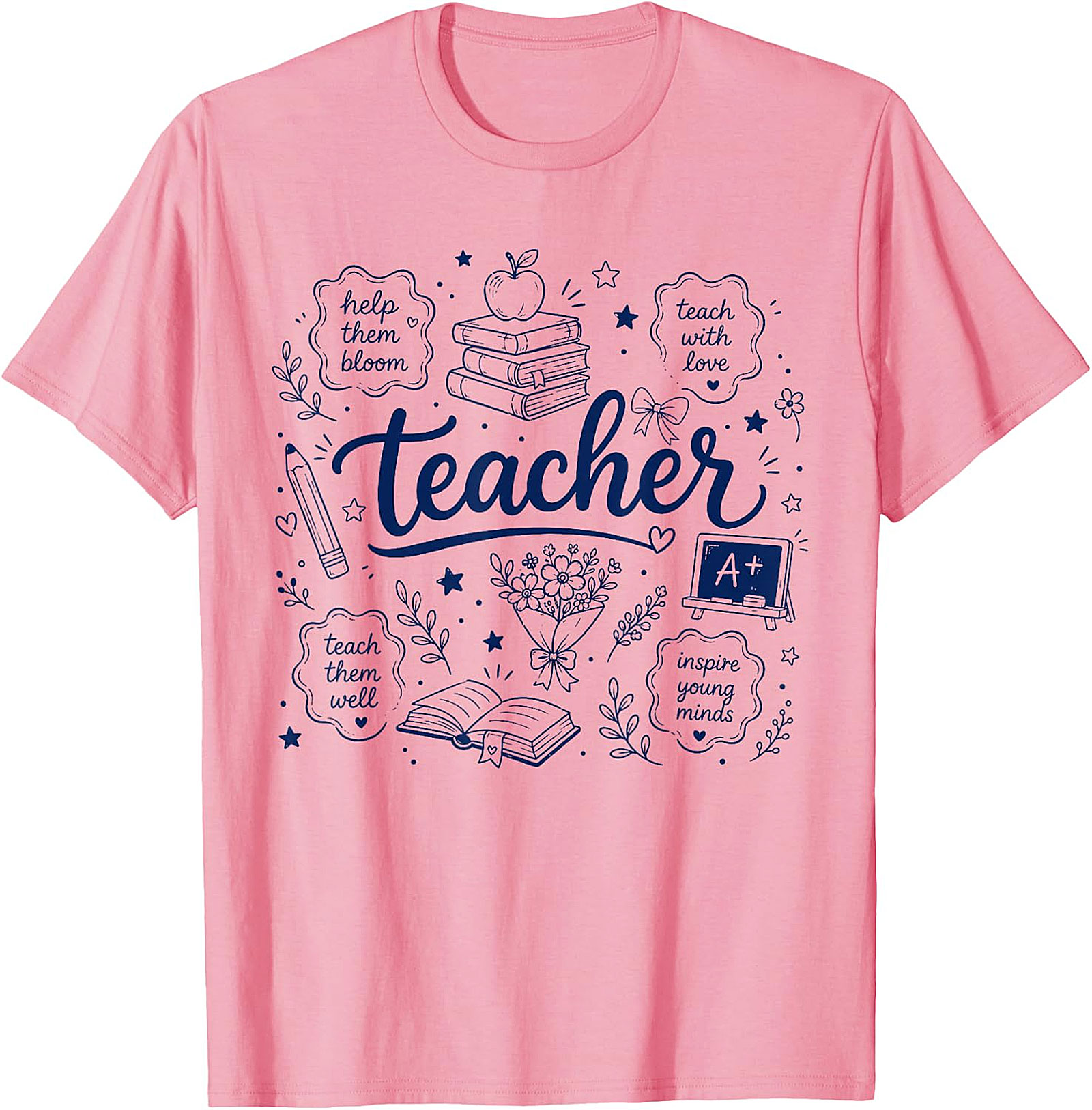 Teacher T-Shirt | Back to School Graphic Tee for Educators
