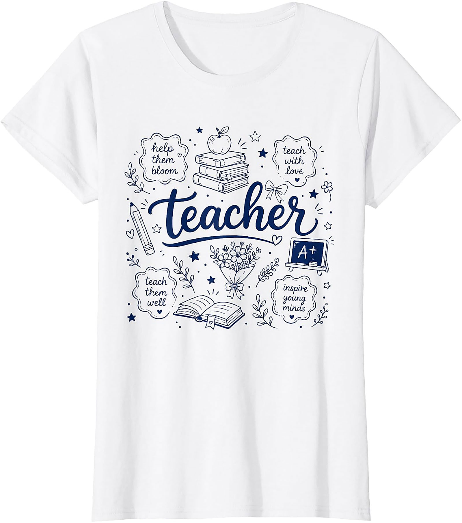 Teacher T-Shirt | Back to School Graphic Tee for Educators
