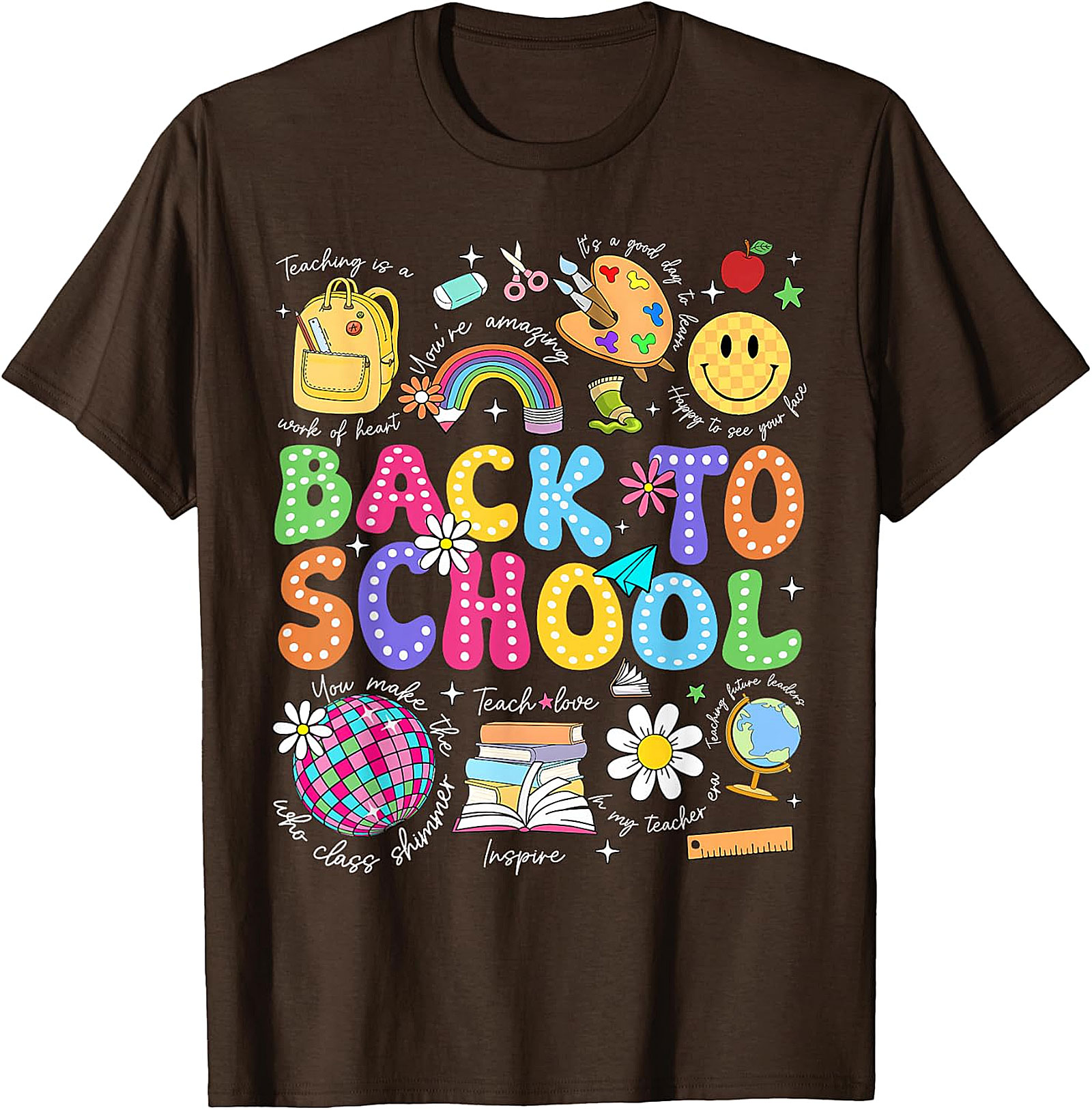 Back To School Teacher T-Shirt | Fun First Day Graphic Tee