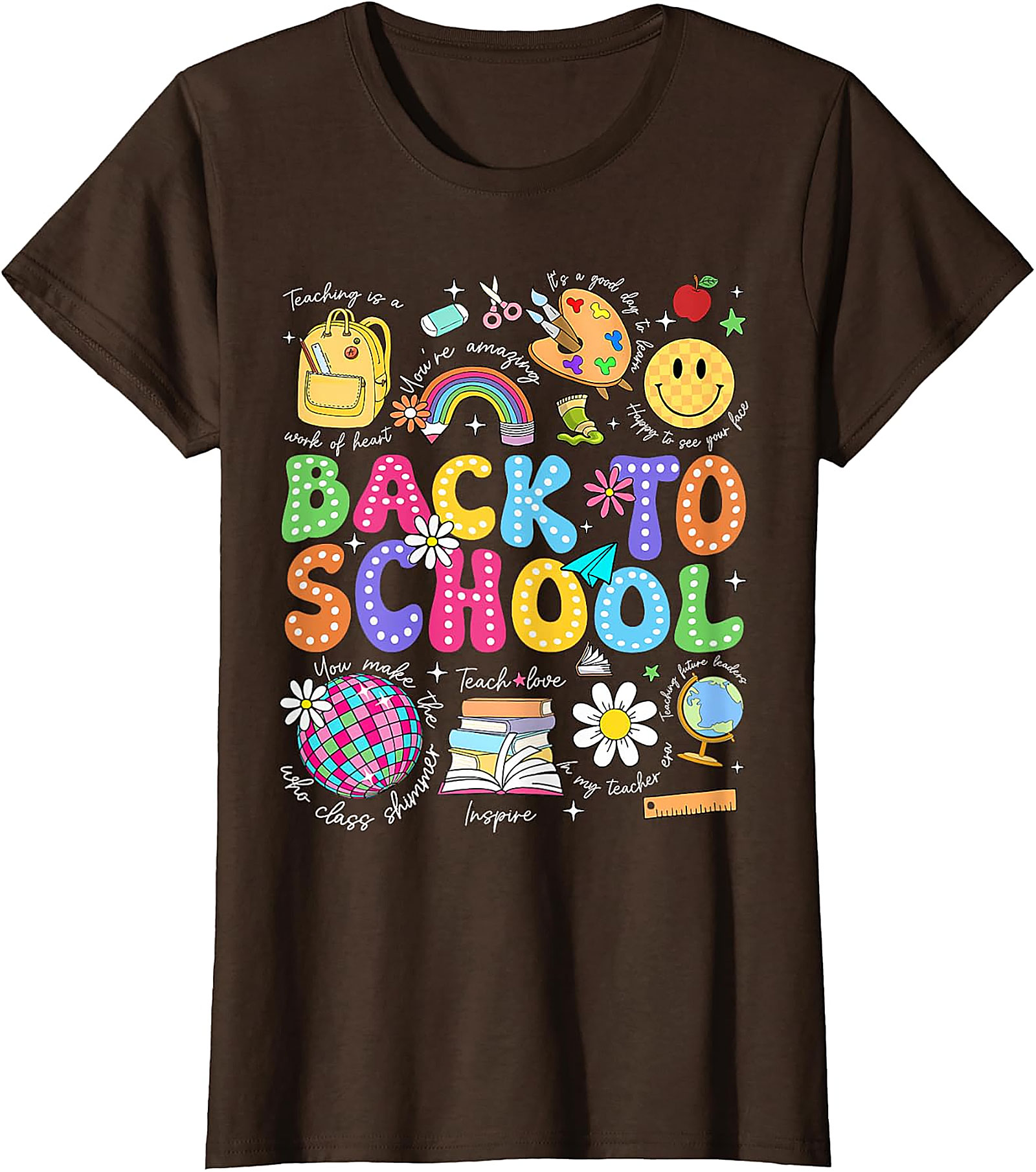 Back To School Teacher T-Shirt | Fun First Day Graphic Tee